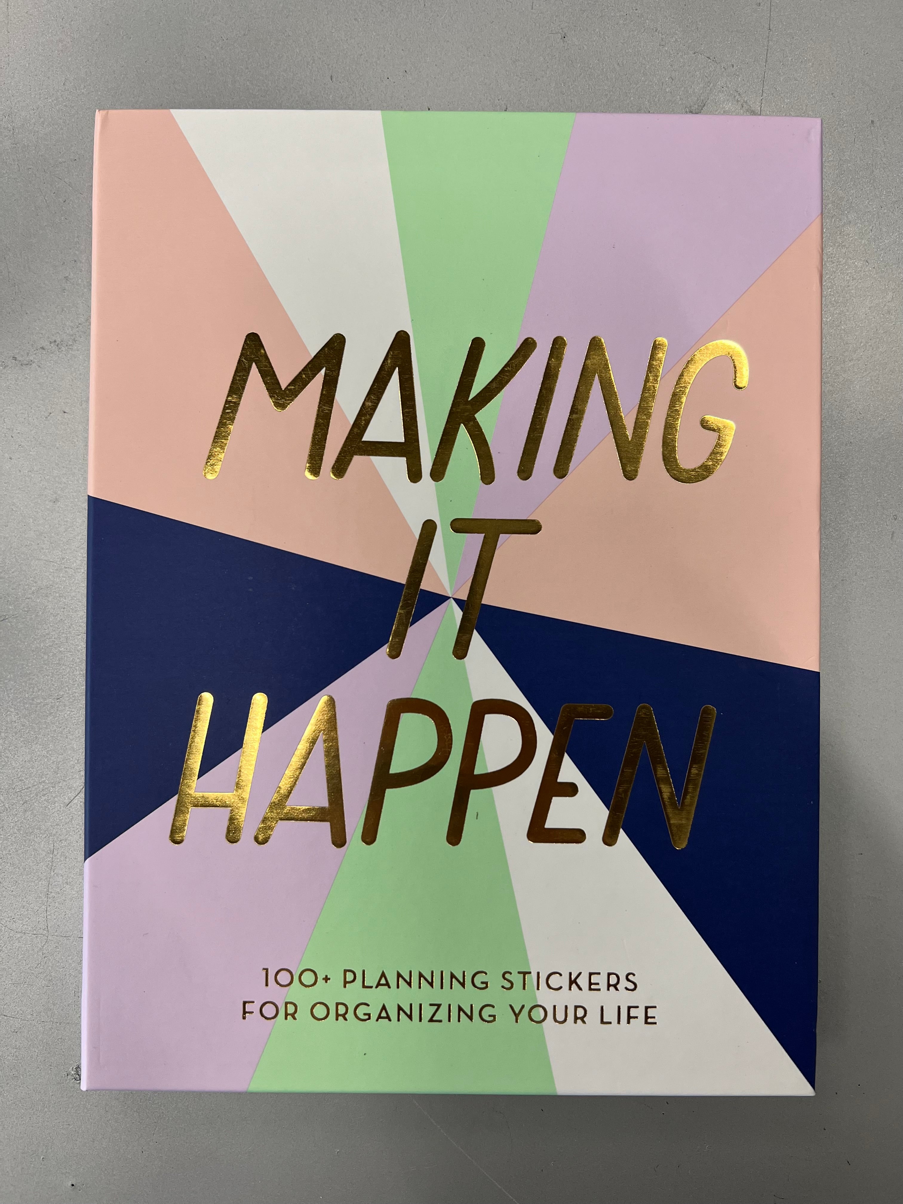 Sticker Folio "Making it Happen"