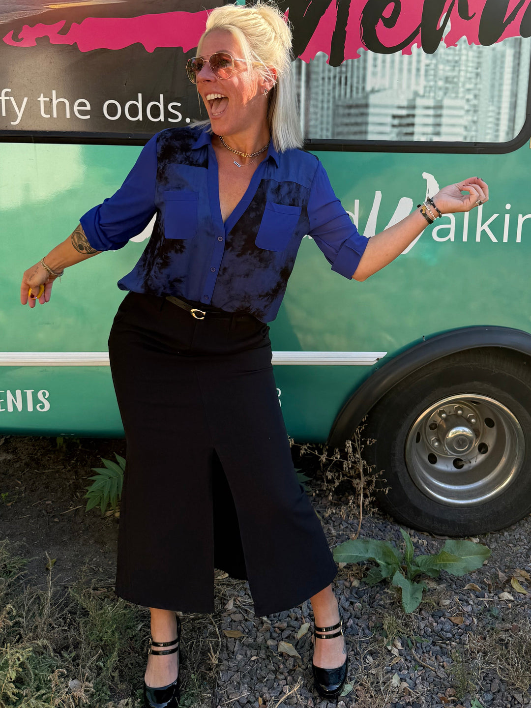 Winslet Midi Skirt in Black