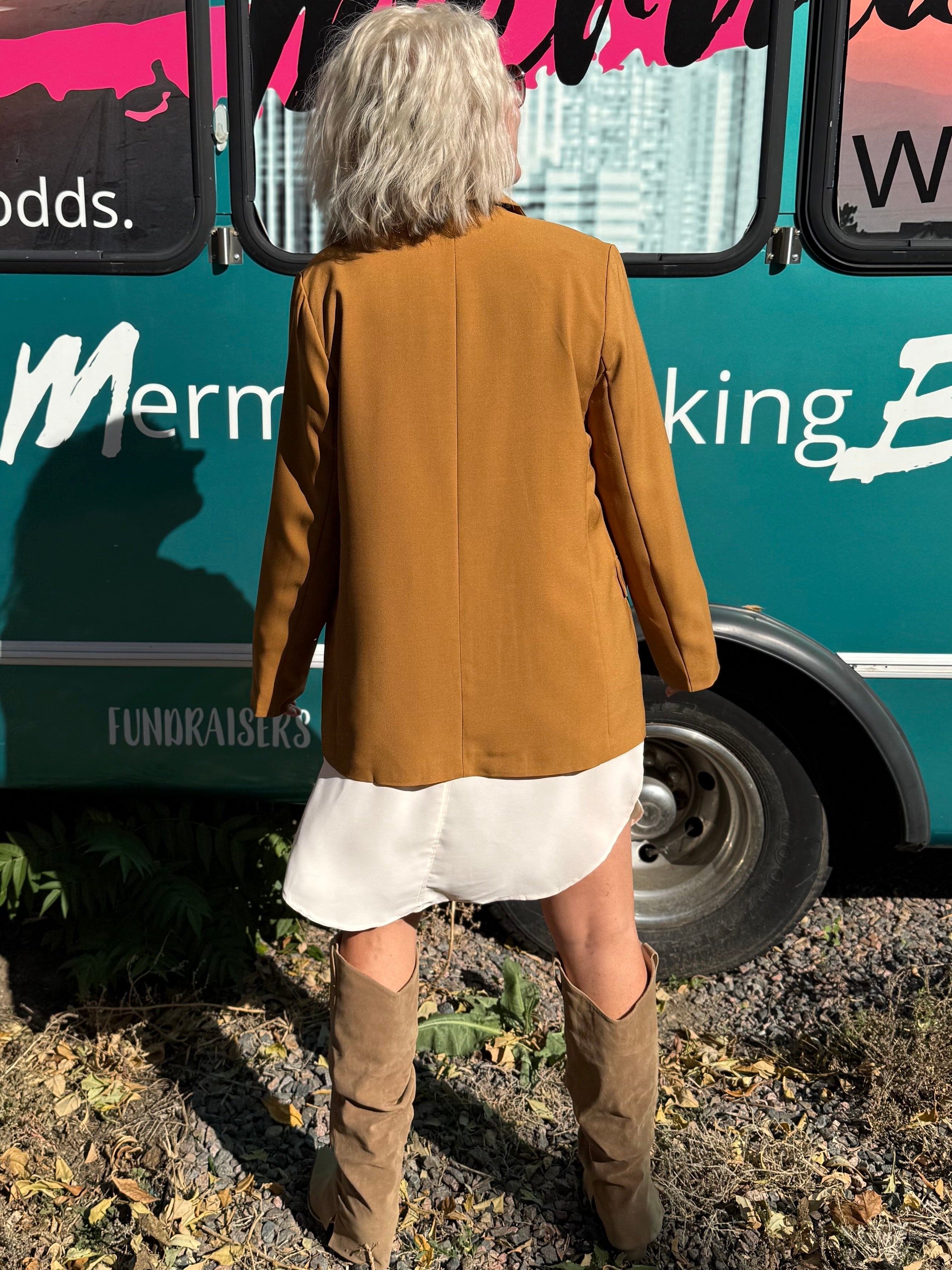Ramona Blazer in Camel