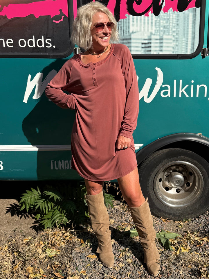 Maple Shirt Dress
