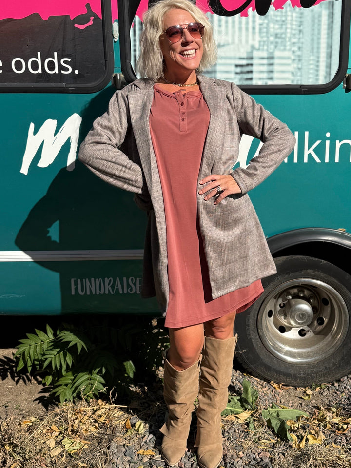 Maple Shirt Dress