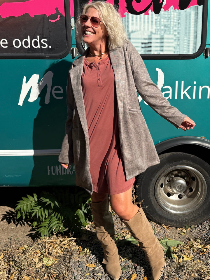 Maple Shirt Dress