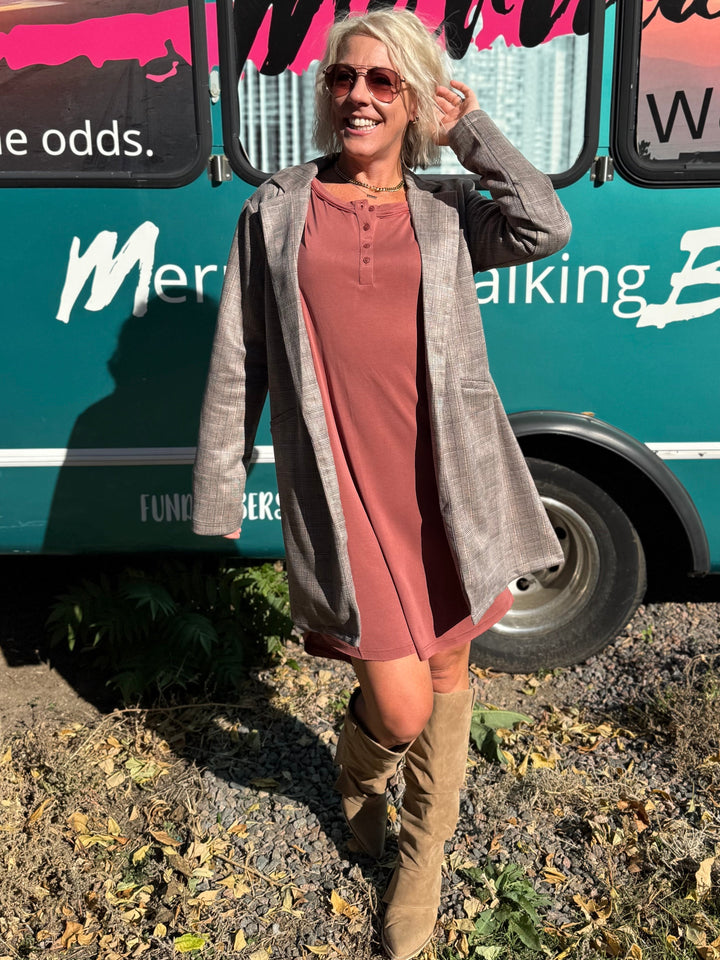 Maple Shirt Dress