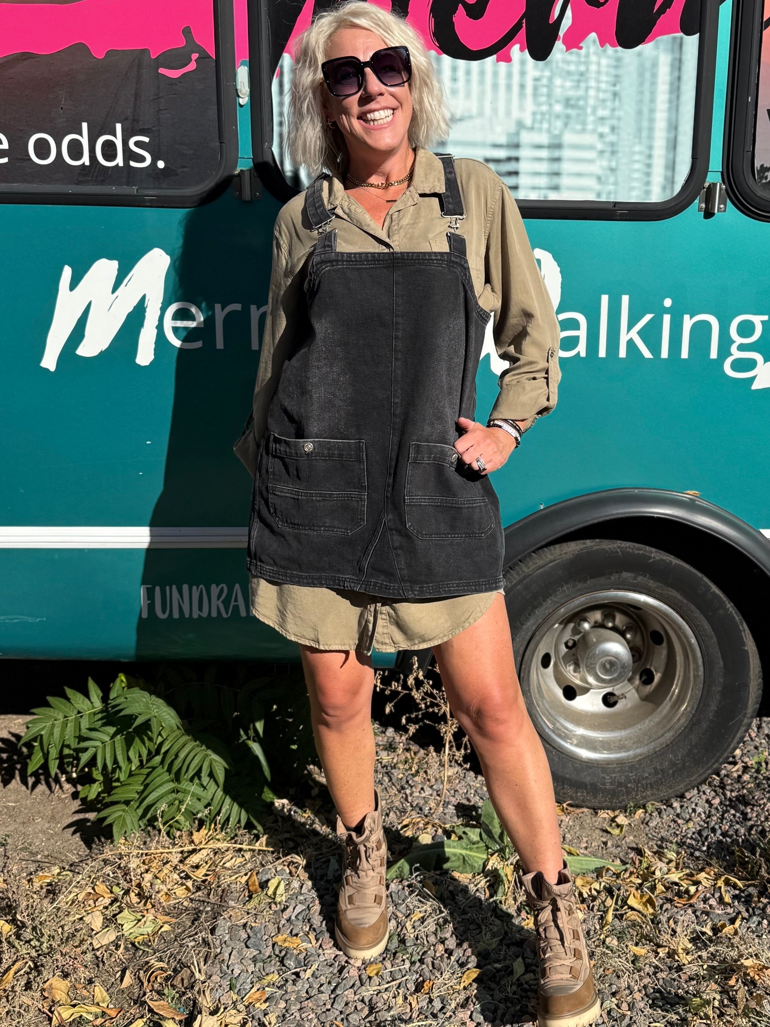 Antonia Dress in Olive