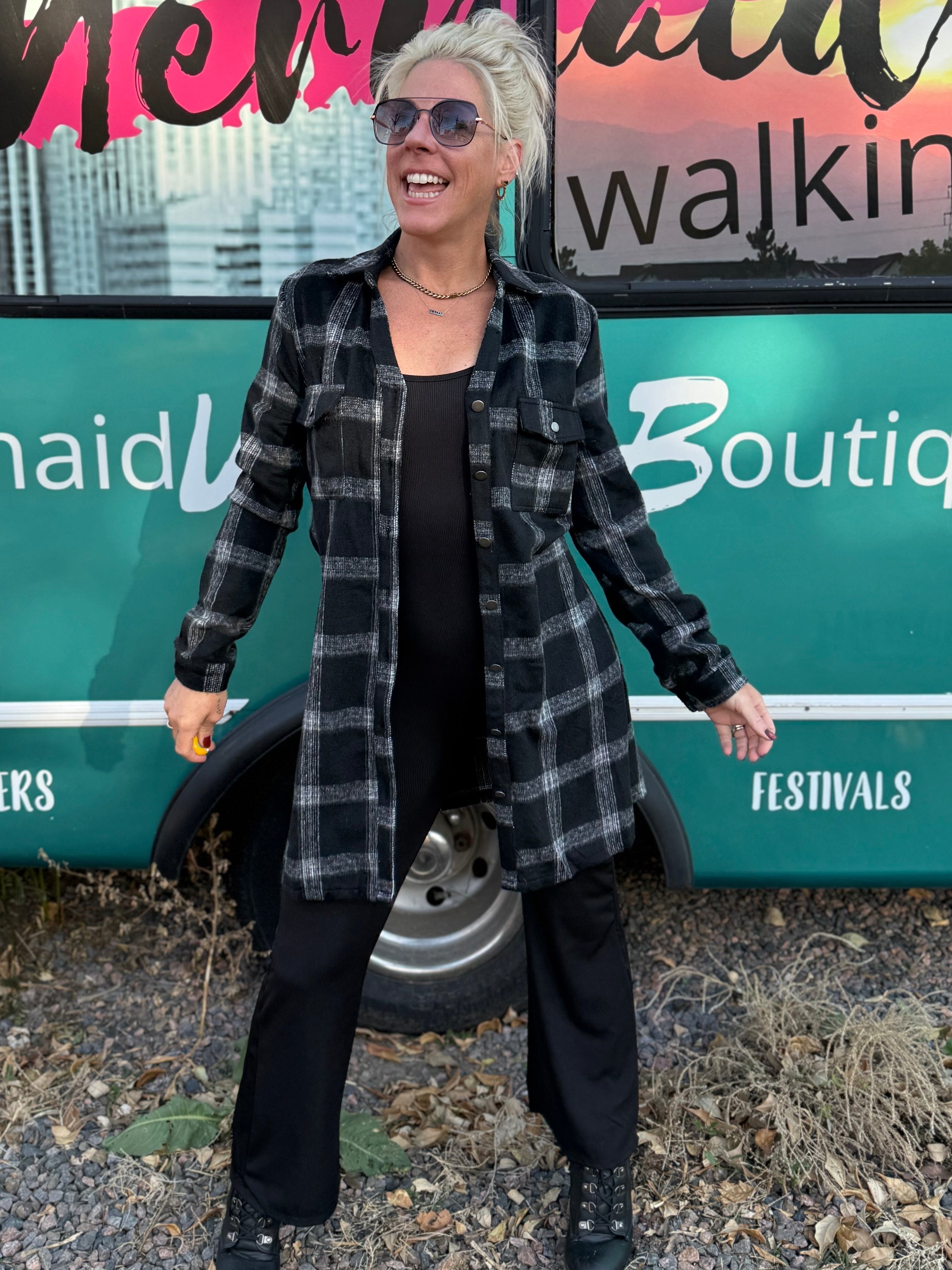 Olivia Onesie Jumpsuit in Black