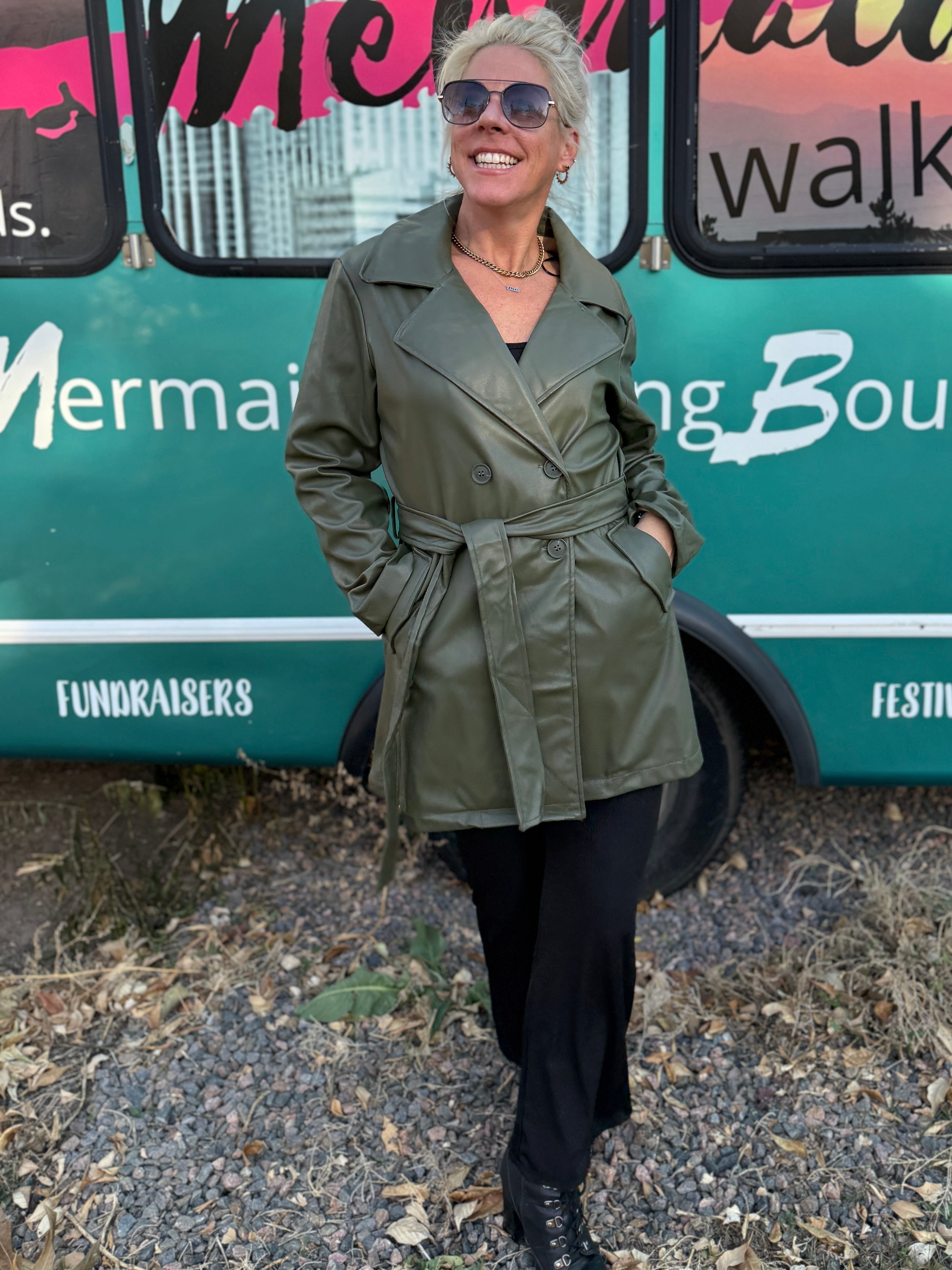 Fern Faux Leather Jacket