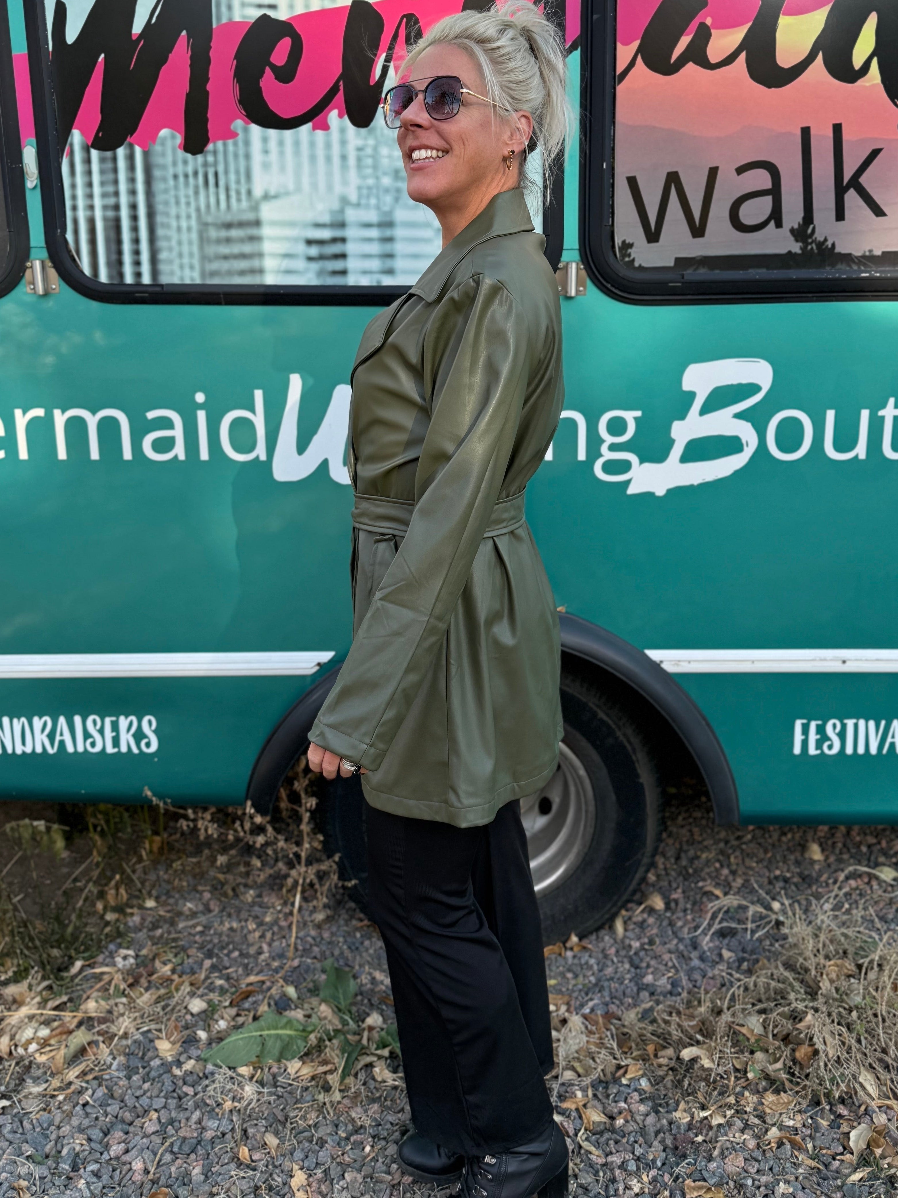 Fern Faux Leather Jacket