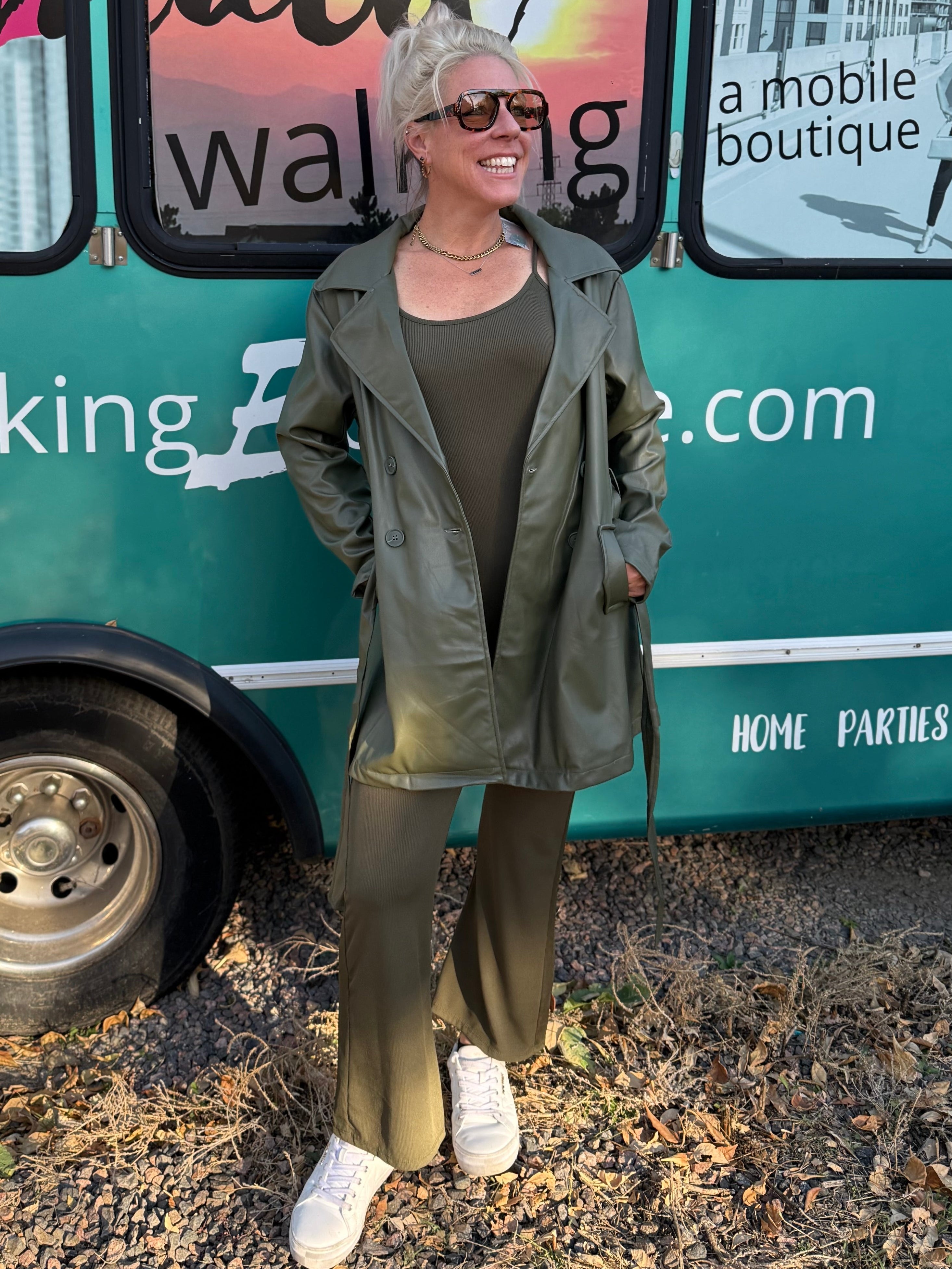 Fern Faux Leather Jacket