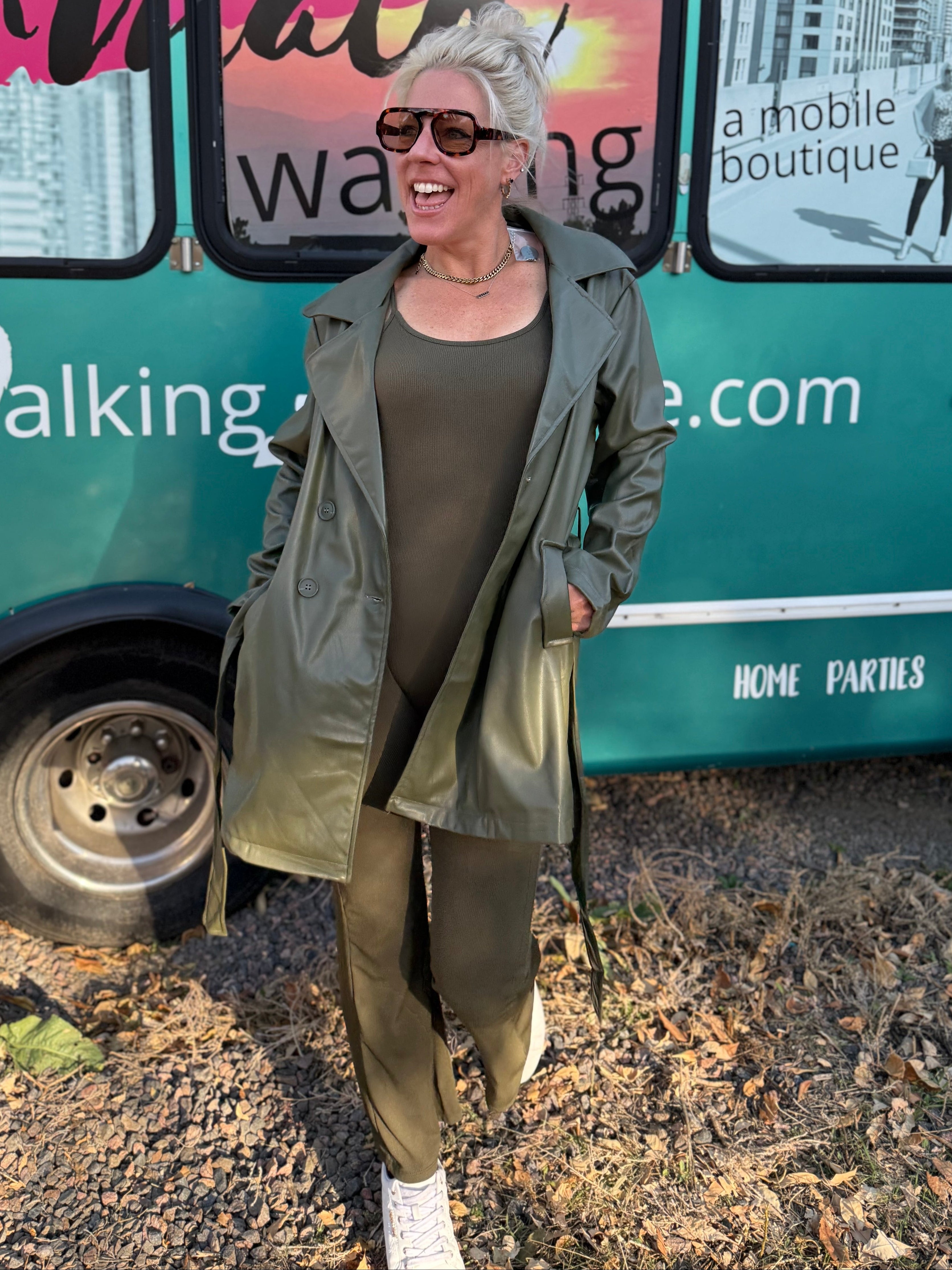 Fern Faux Leather Jacket