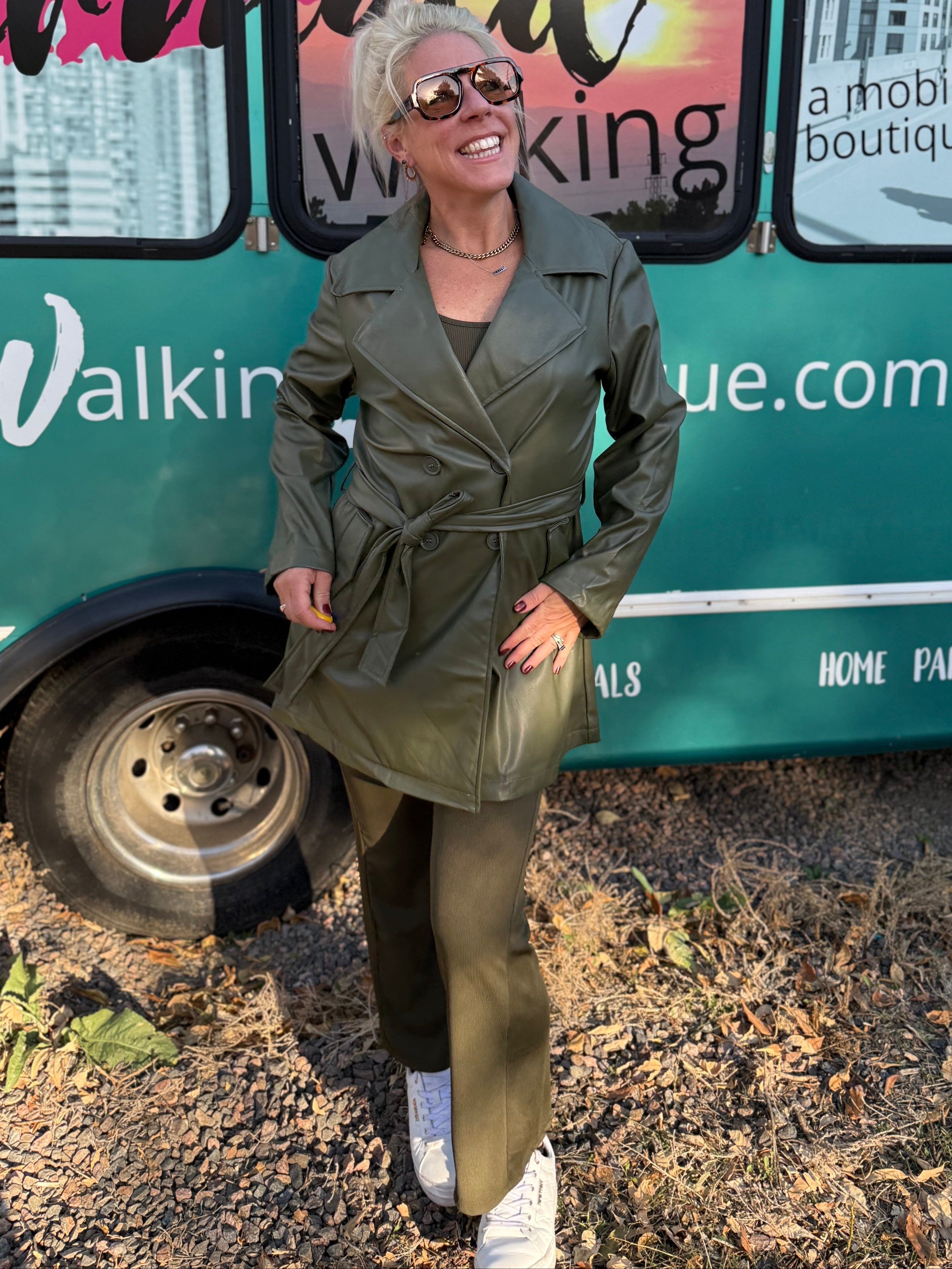 Fern Faux Leather Jacket