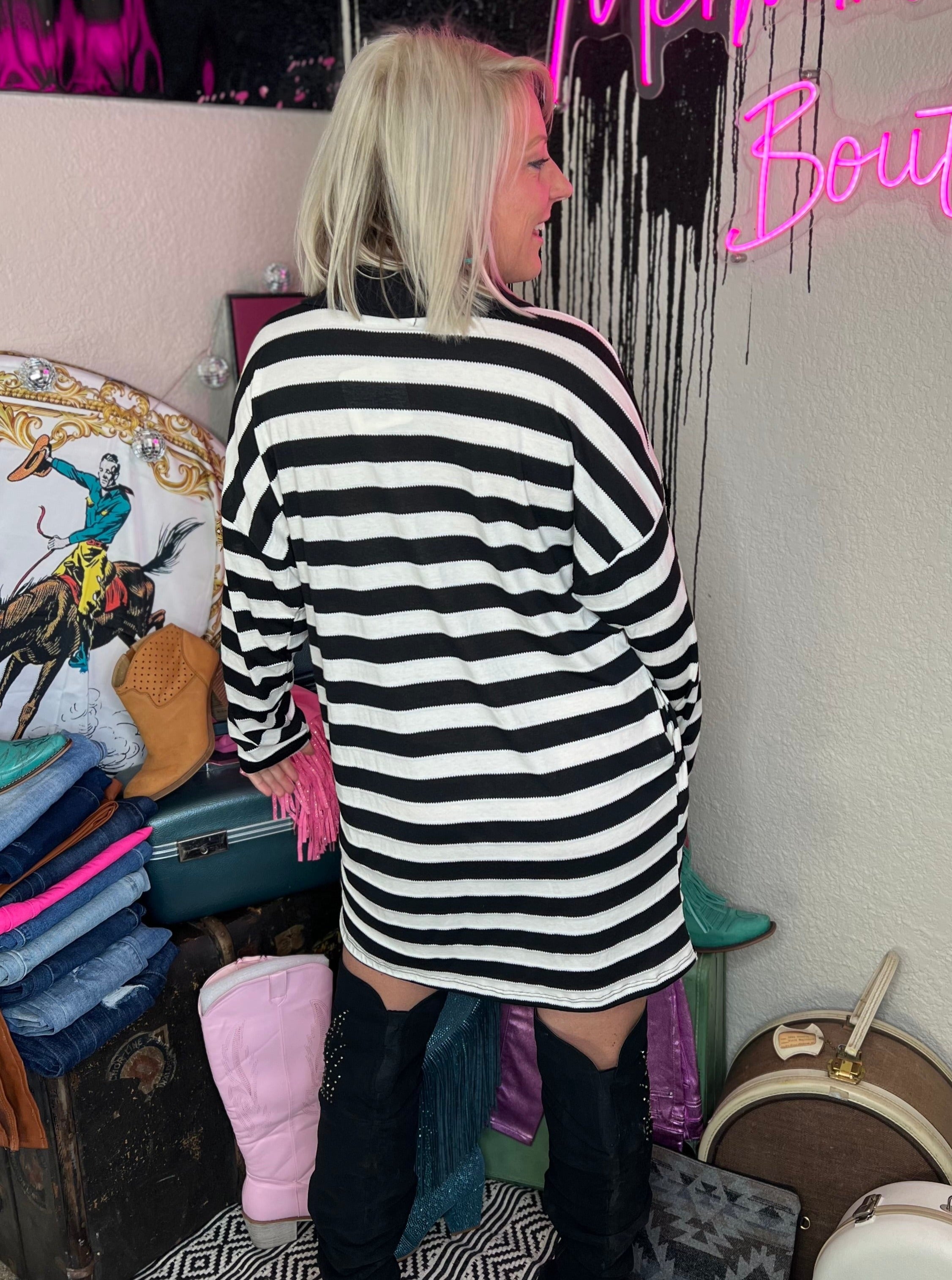 Leah Stripe Dress