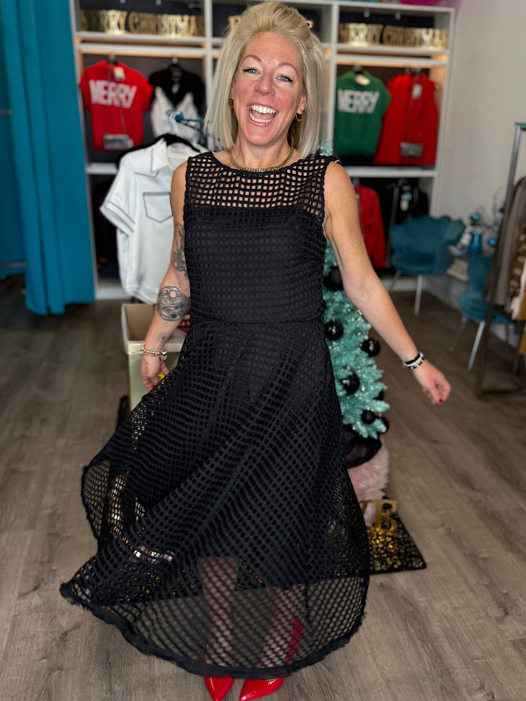 Bella Black Dress