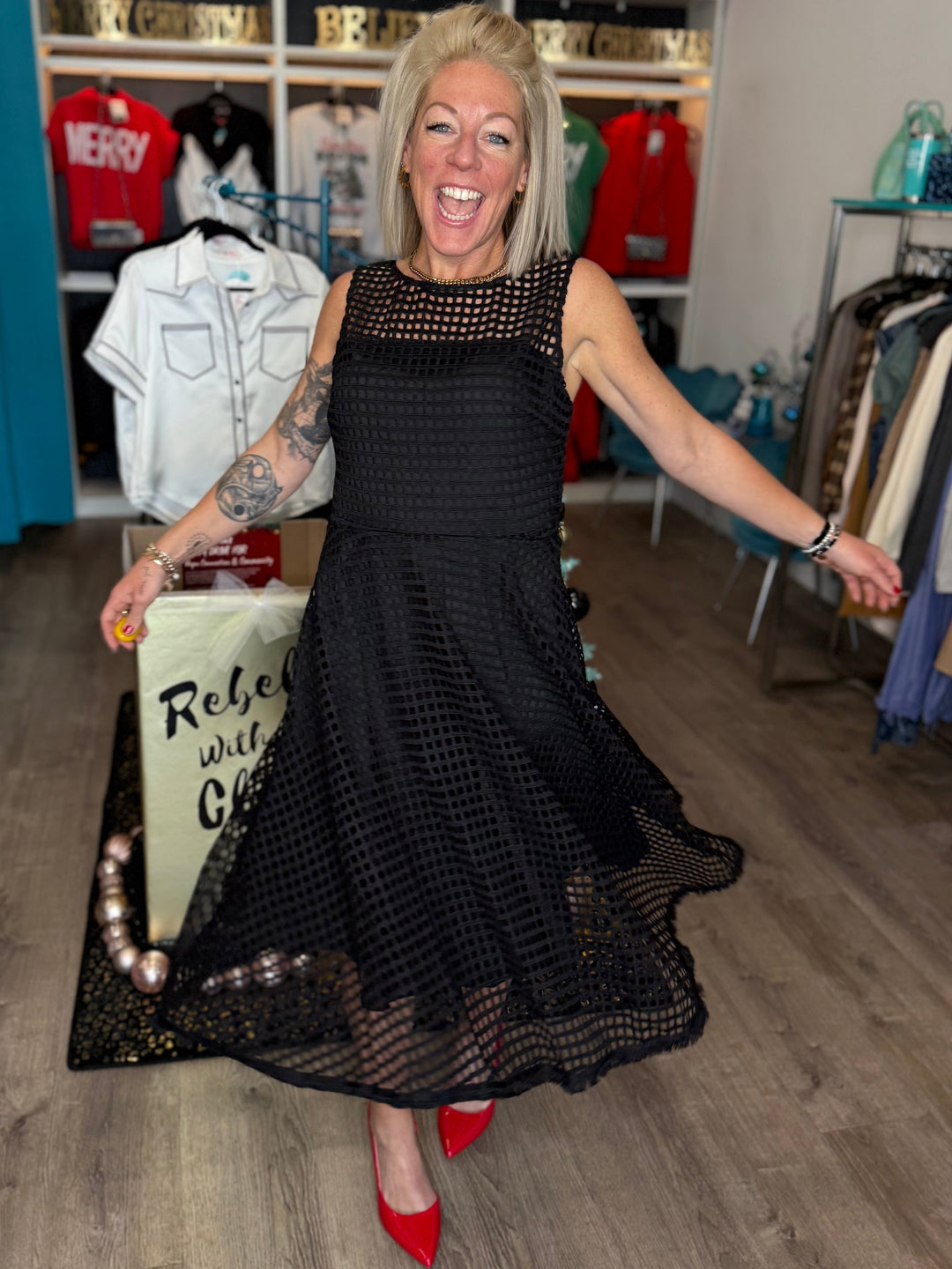Bella Black Dress