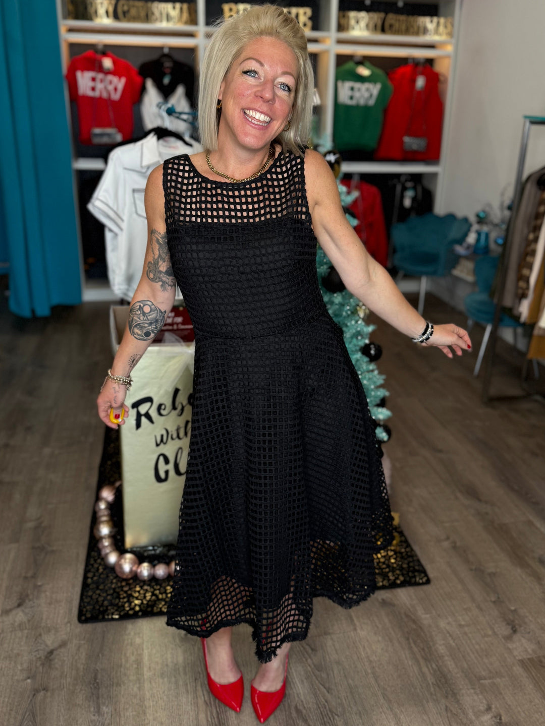 Bella Black Dress