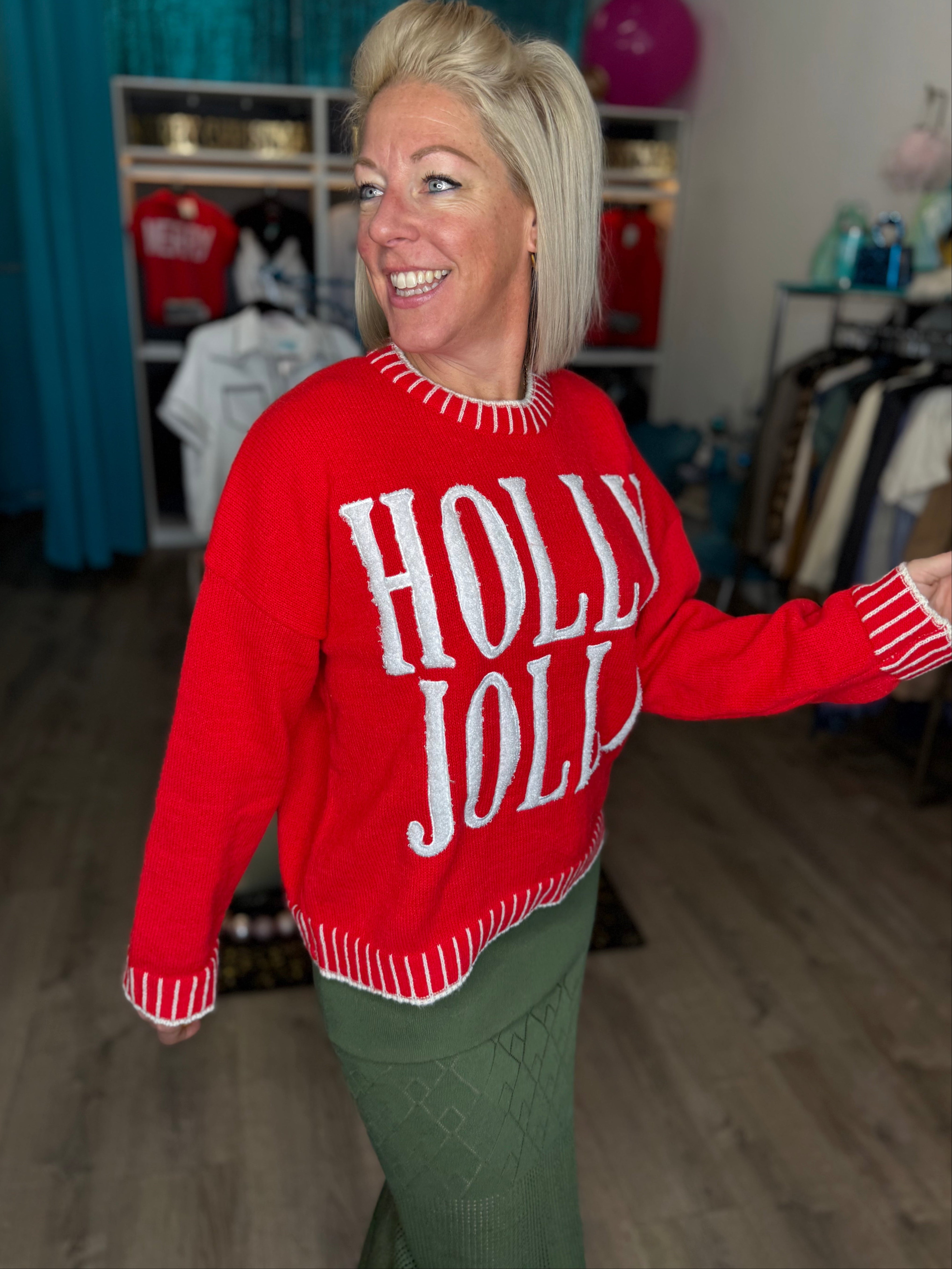 Holly Jolly Sweater
