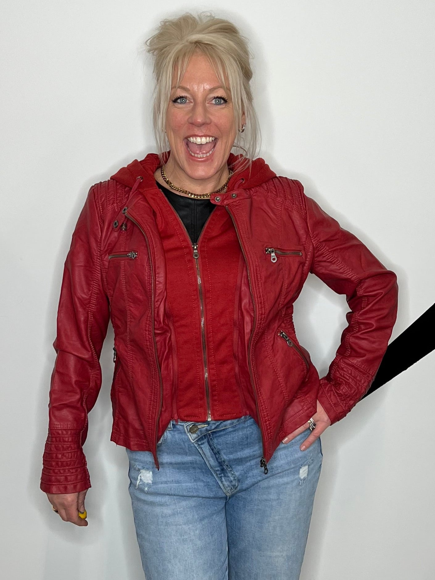 Wild Ride Jacket in Red