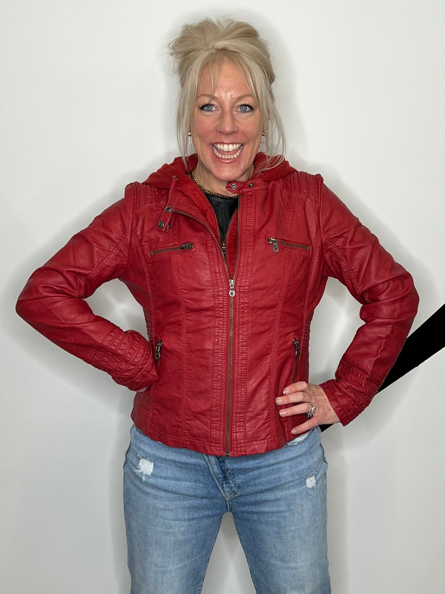 Wild Ride Jacket in Red