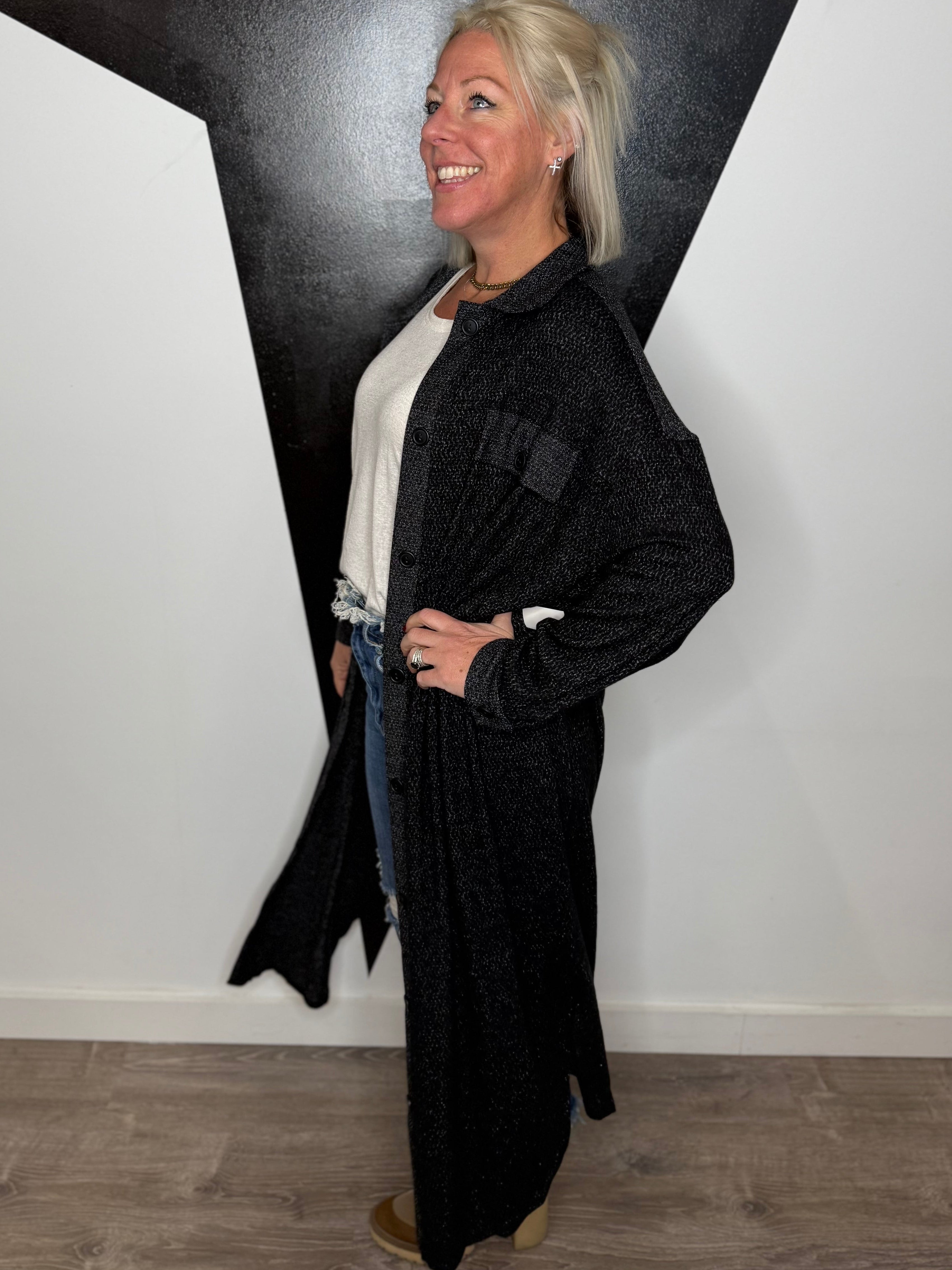 Liv Long Shacket Duster