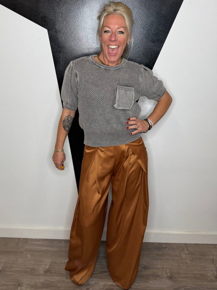 Ezra Satin Wide Leg Pants