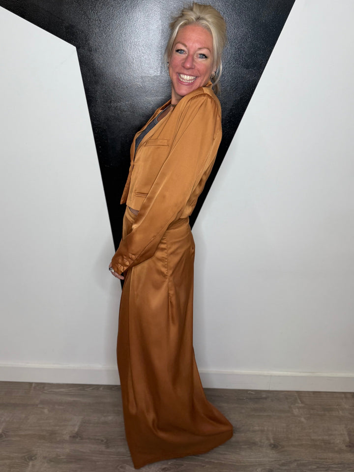 Ezra Satin Wide Leg Pants