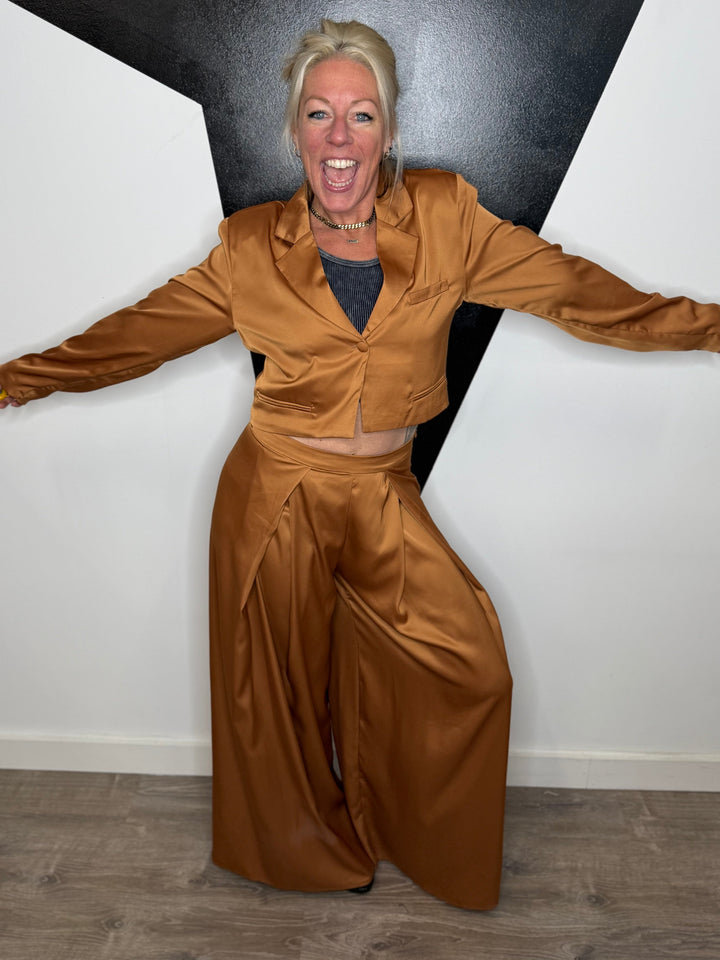 Ezra Satin Wide Leg Pants