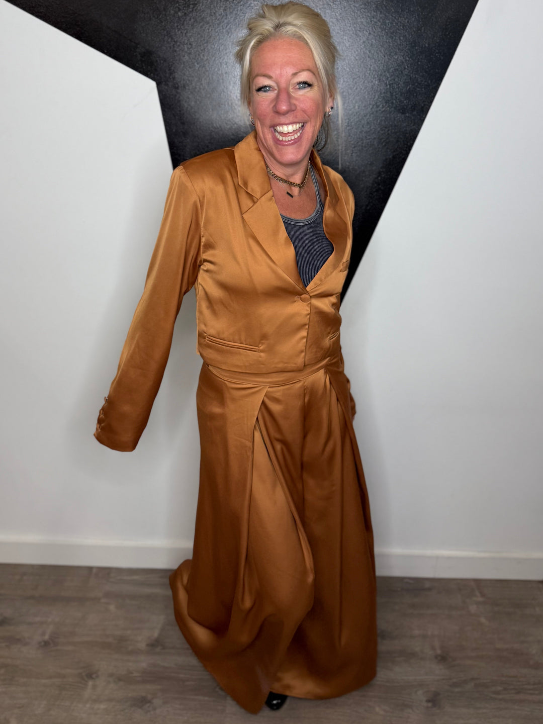 Ezra Satin Wide Leg Pants