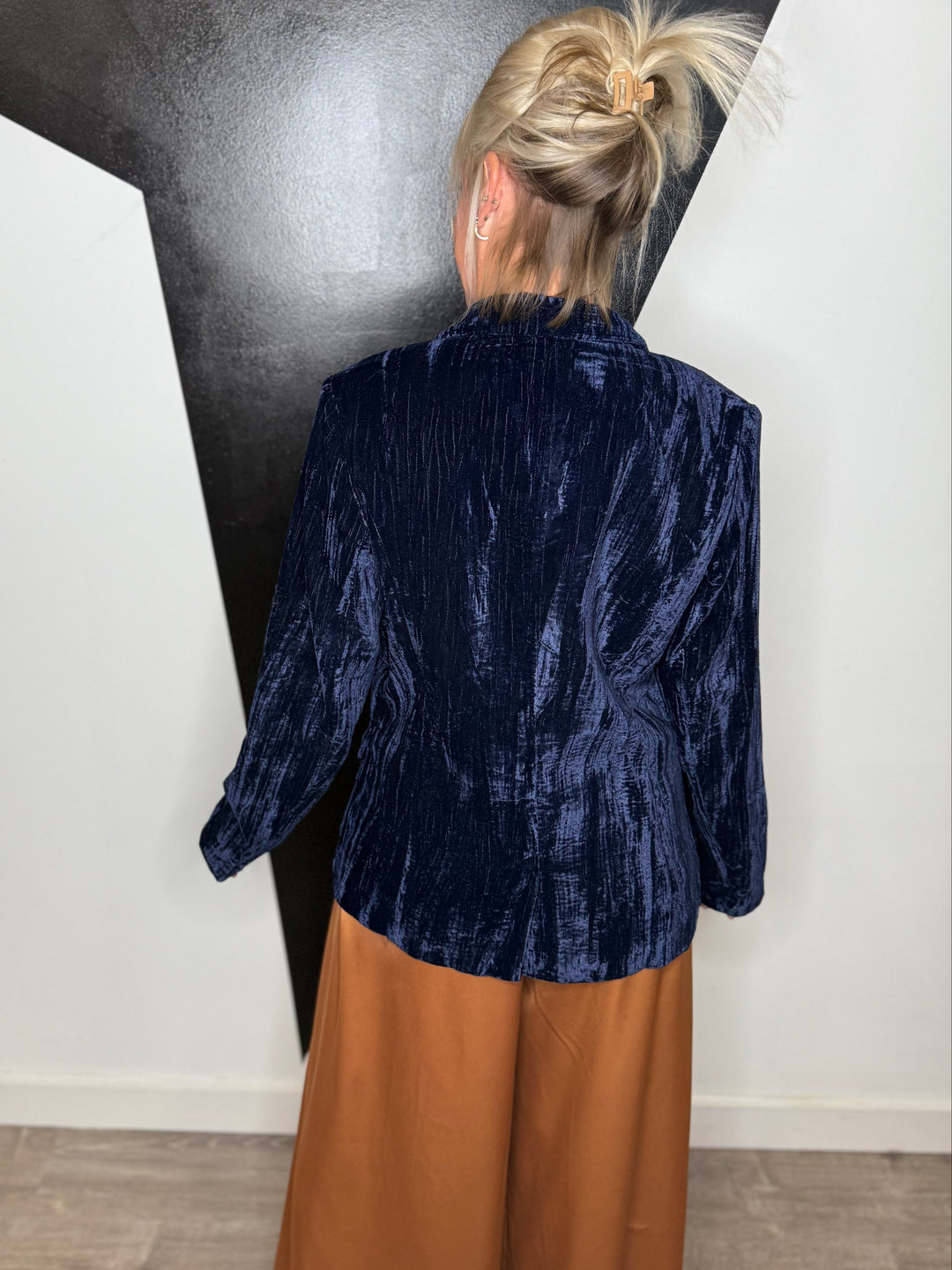 Moon Light Velvet Blazer