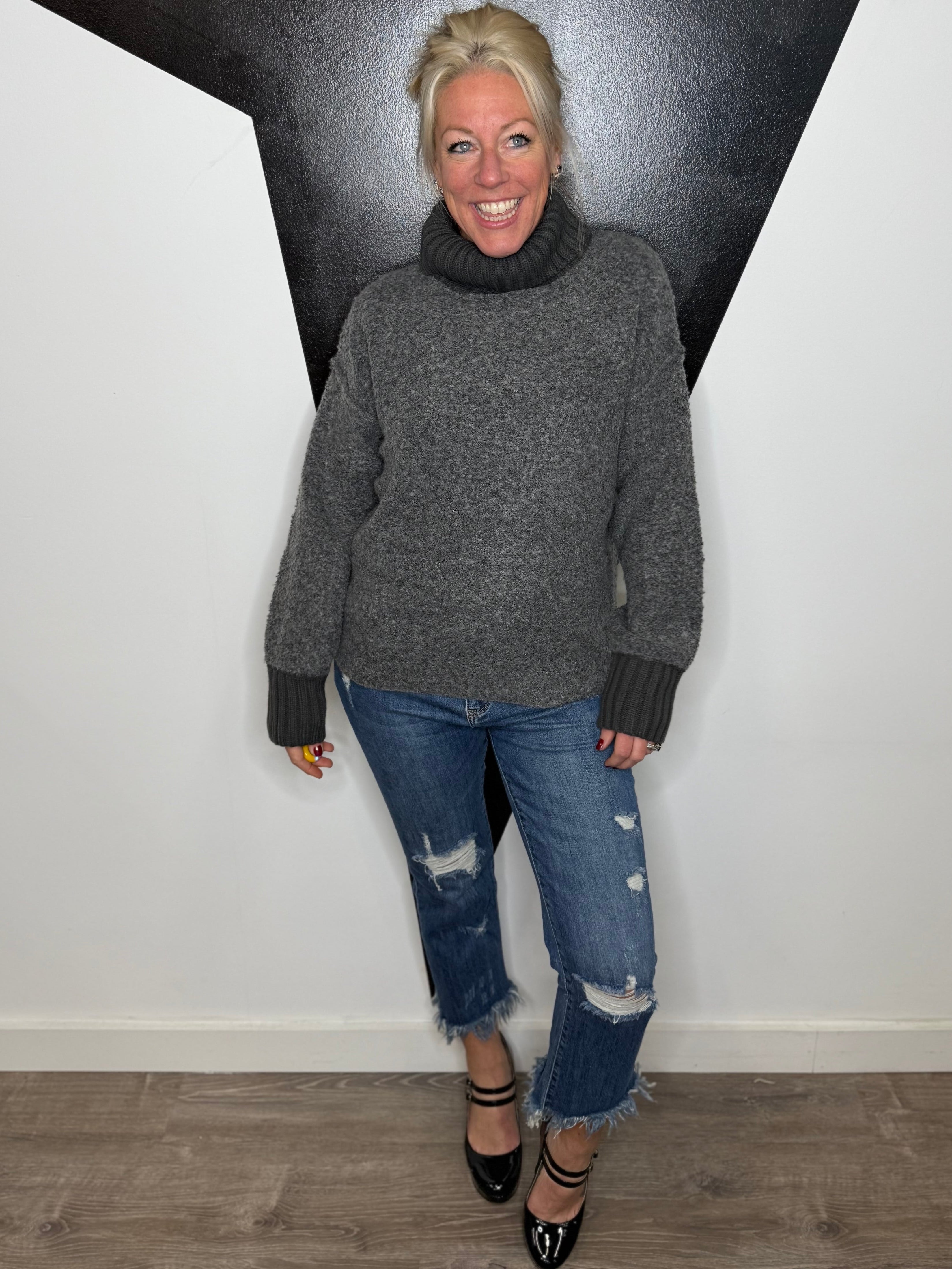 Wordsmith Turtleneck Sweater