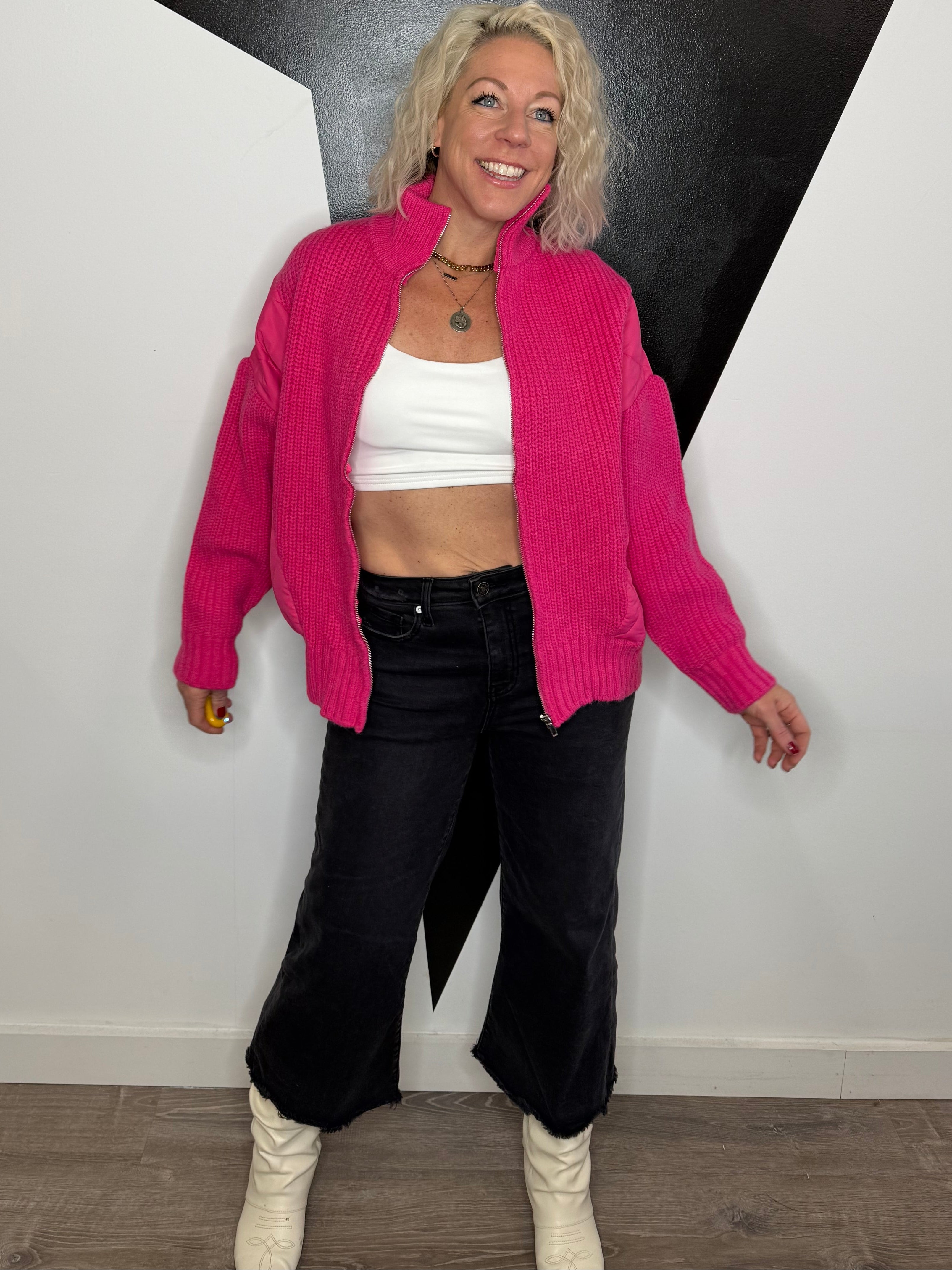 Fuchsia Fashionista Jacket