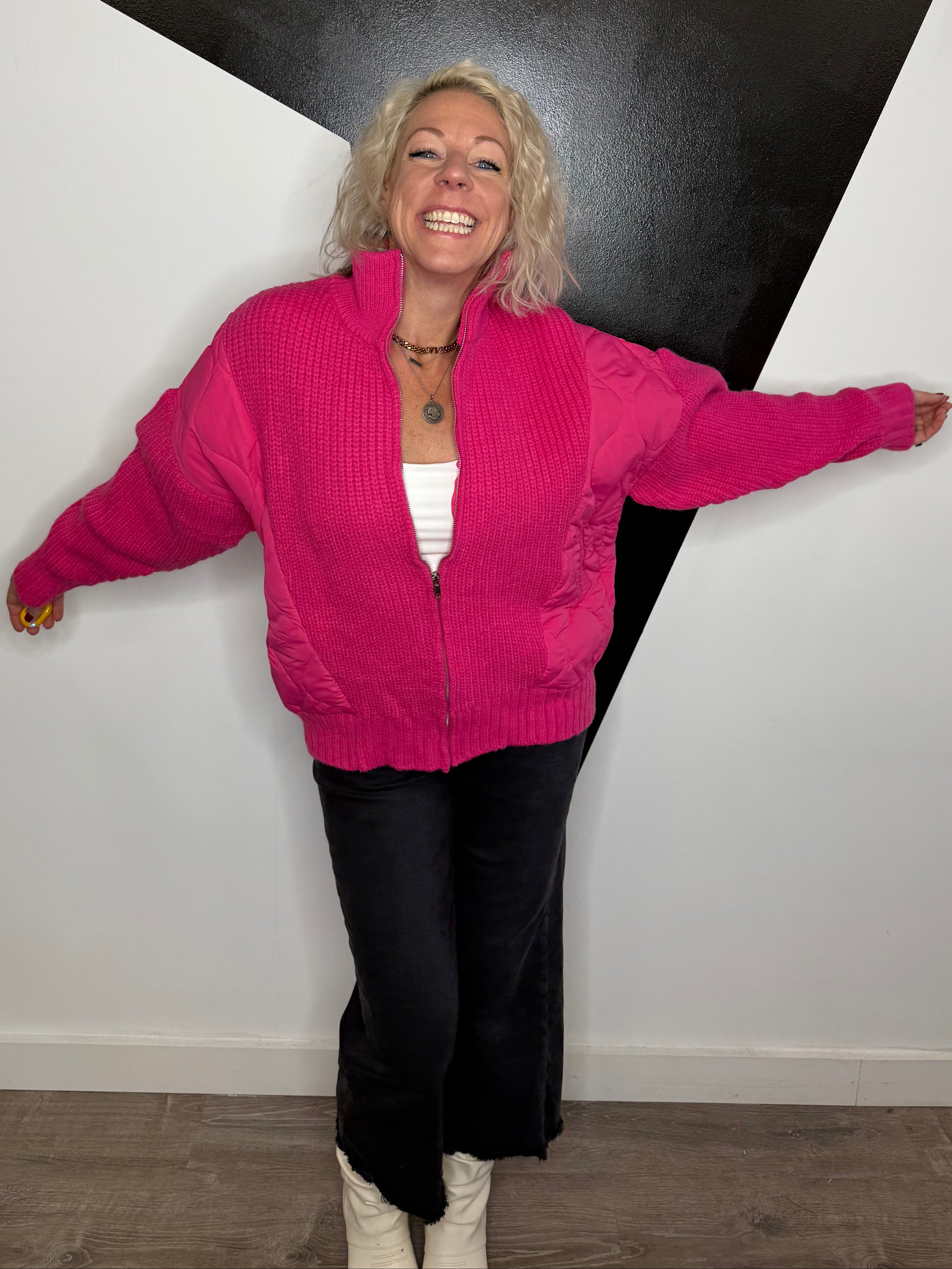 Fuchsia Fashionista Jacket