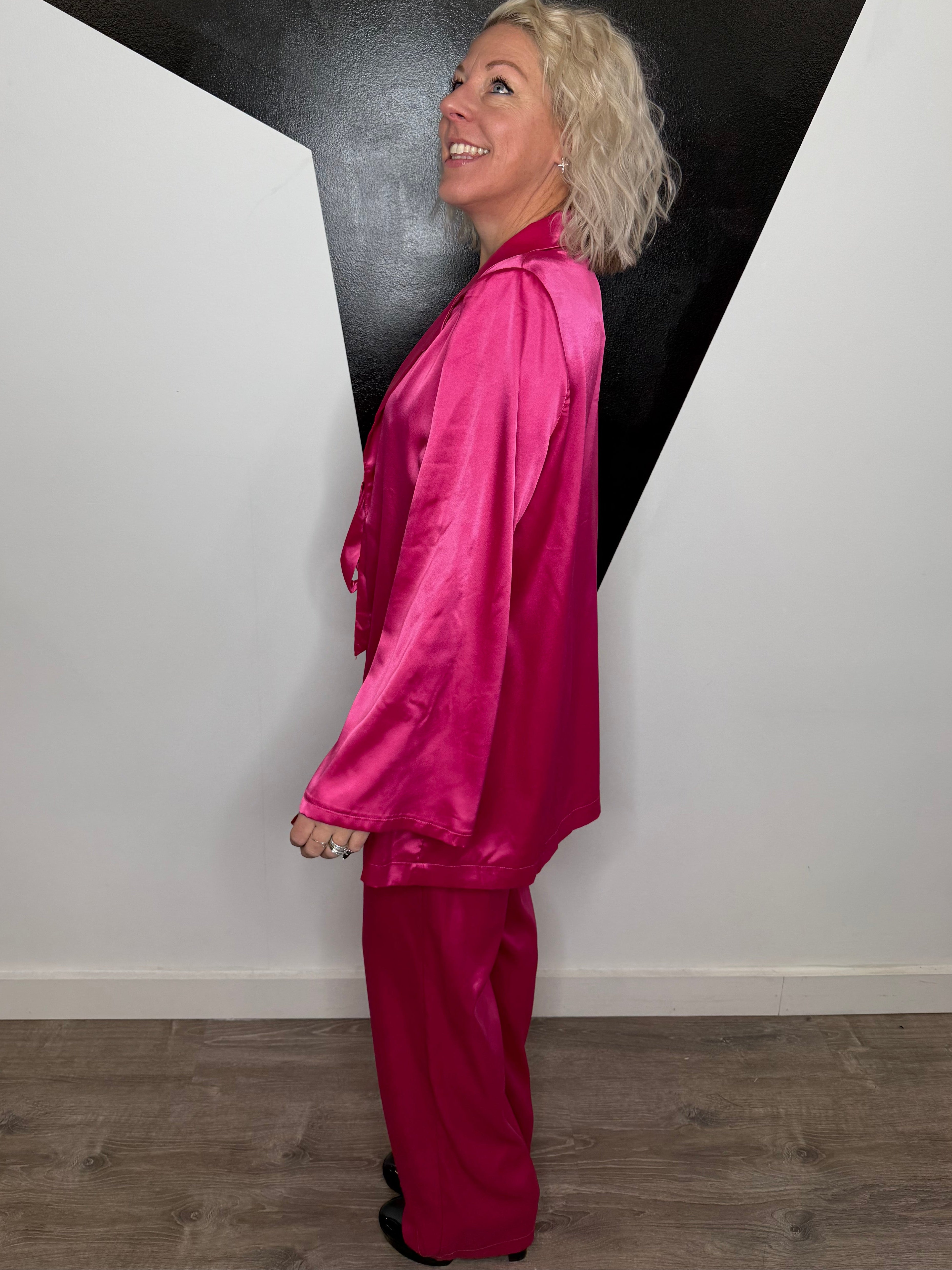 Three Piece Satin Siren Set