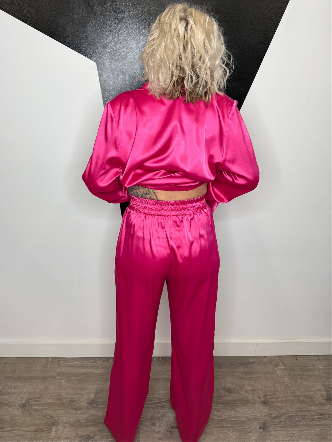 Three Piece Satin Siren Set