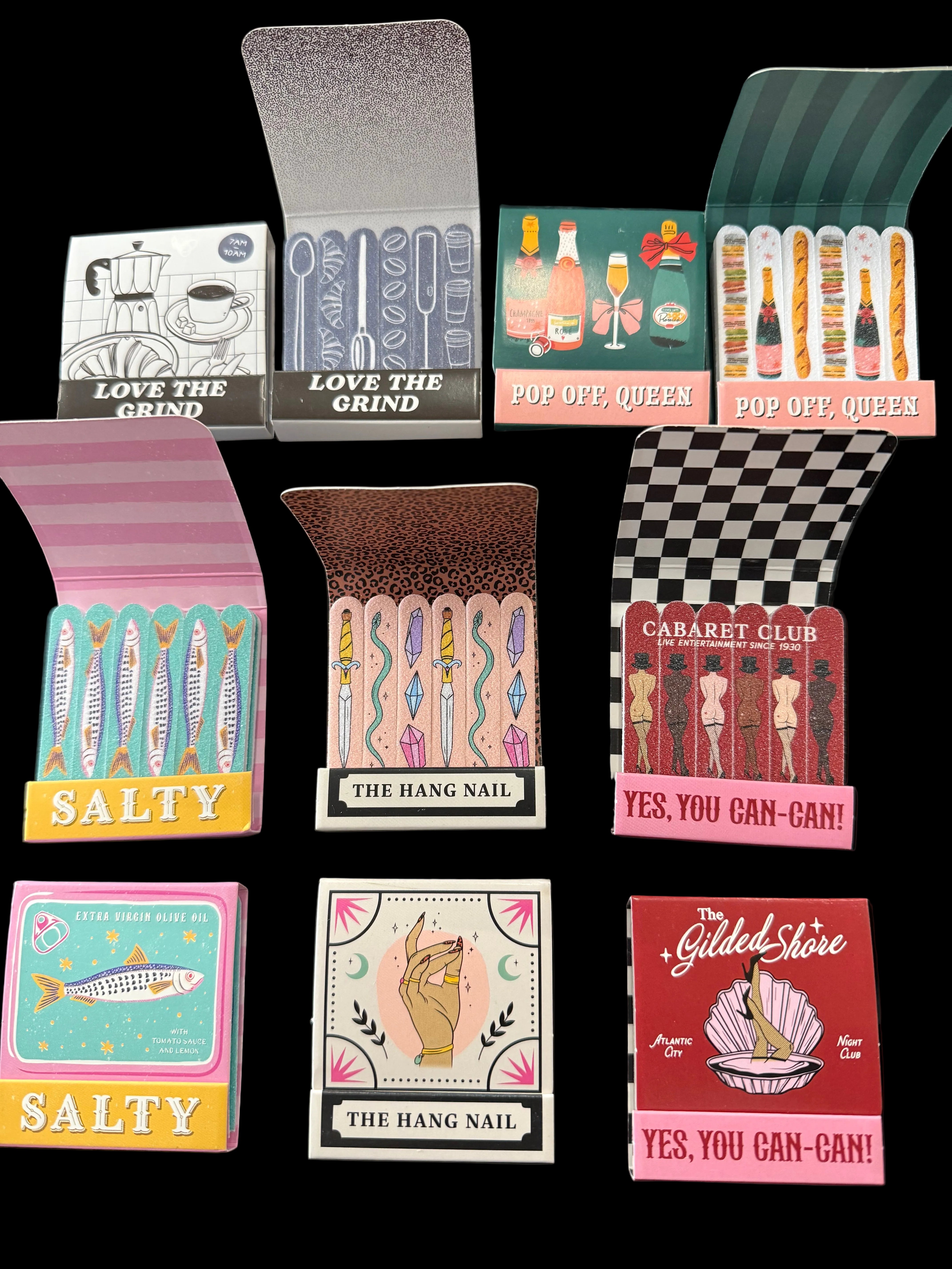 Matchbook Nail Files
