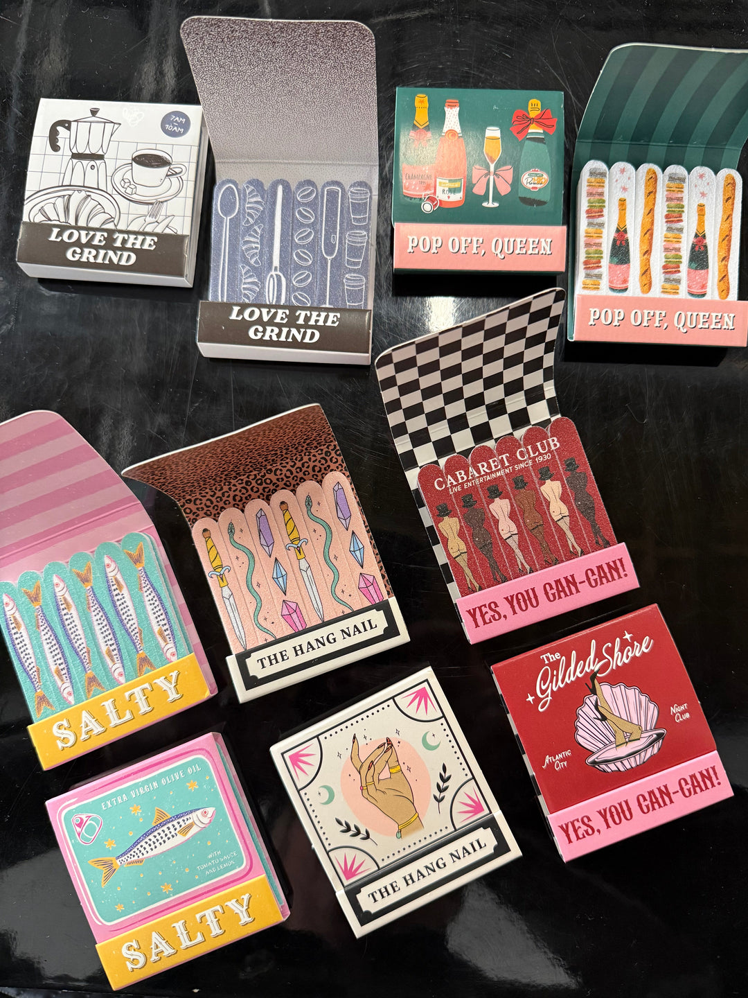 Matchbook Nail Files