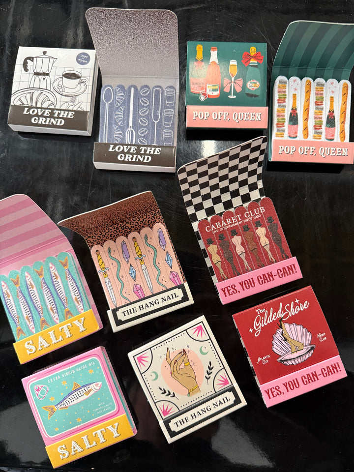 Matchbook Nail Files