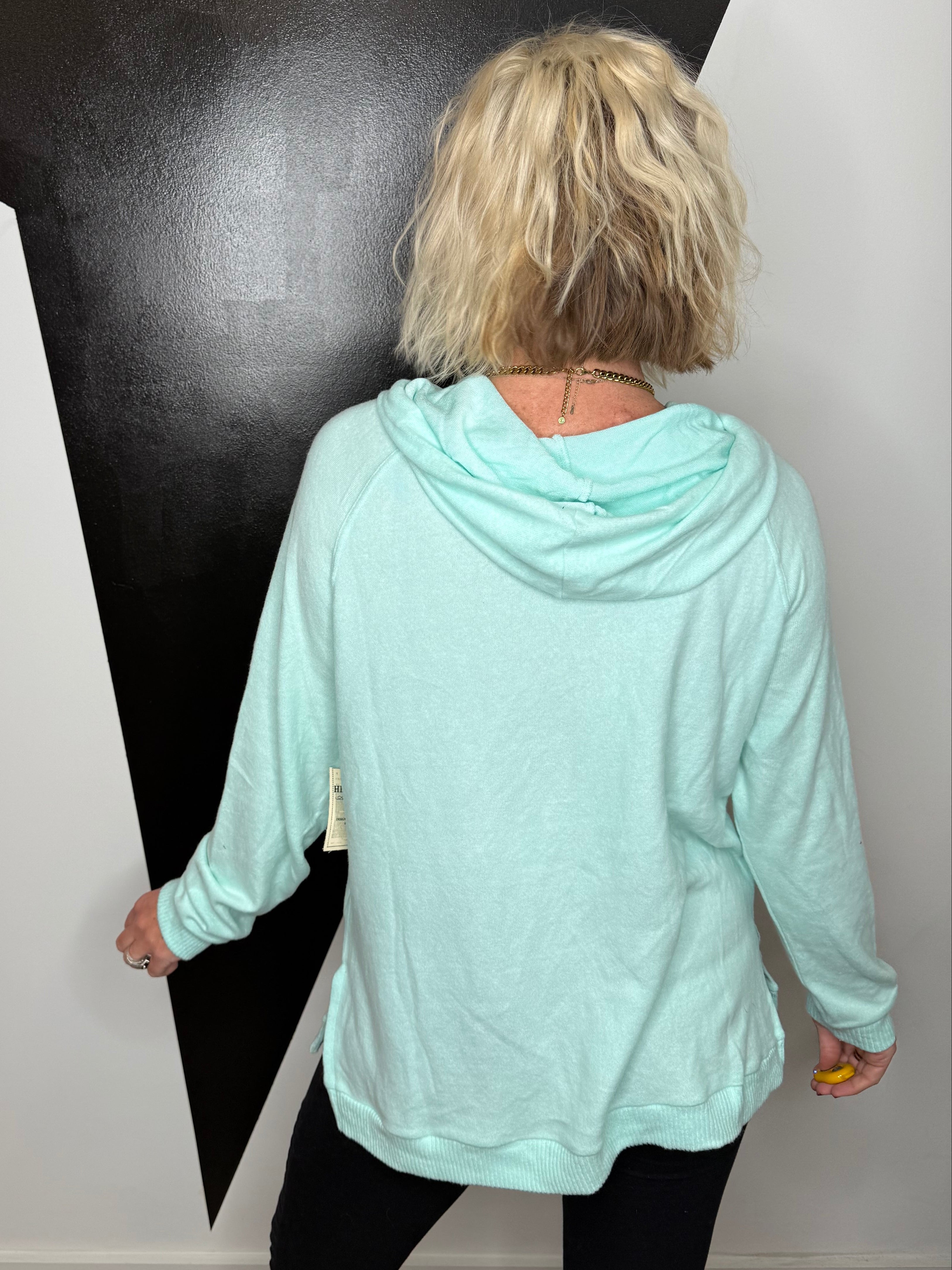 MW Lightweight Hoodie in Mint