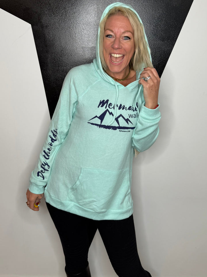 MW Lightweight Hoodie in Mint
