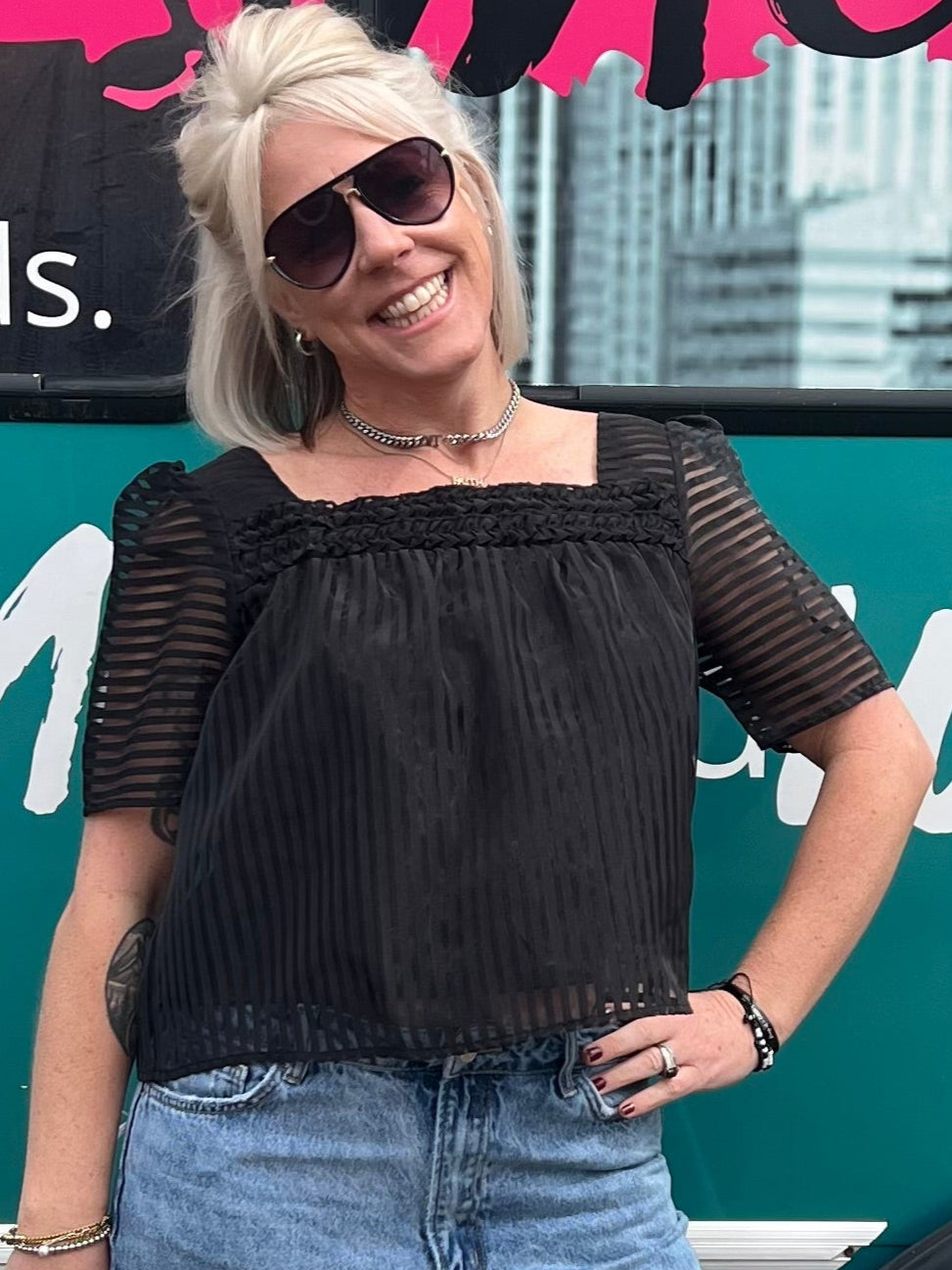 Striped Siren Top