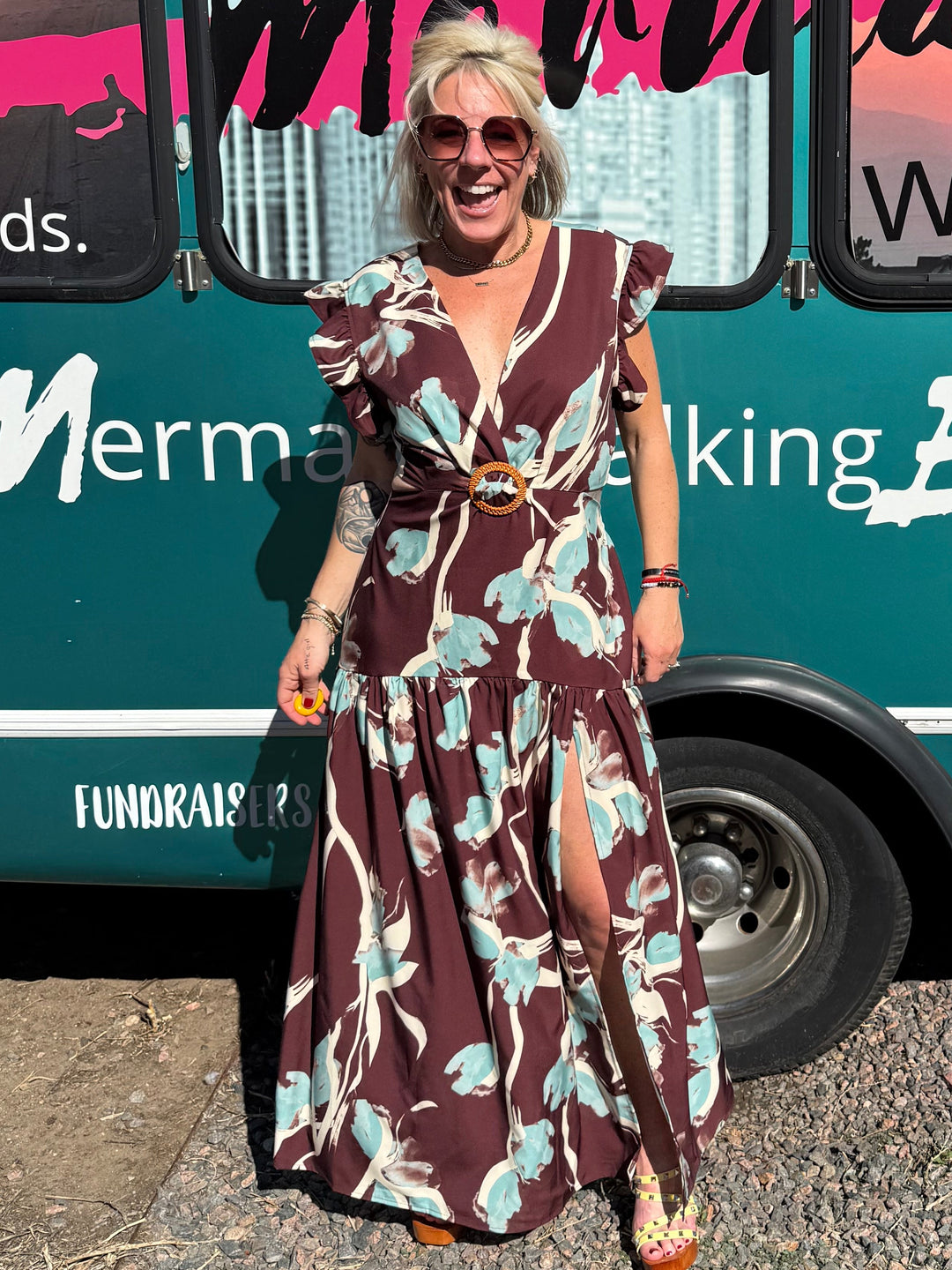 Fiera Floral Maxi Dress