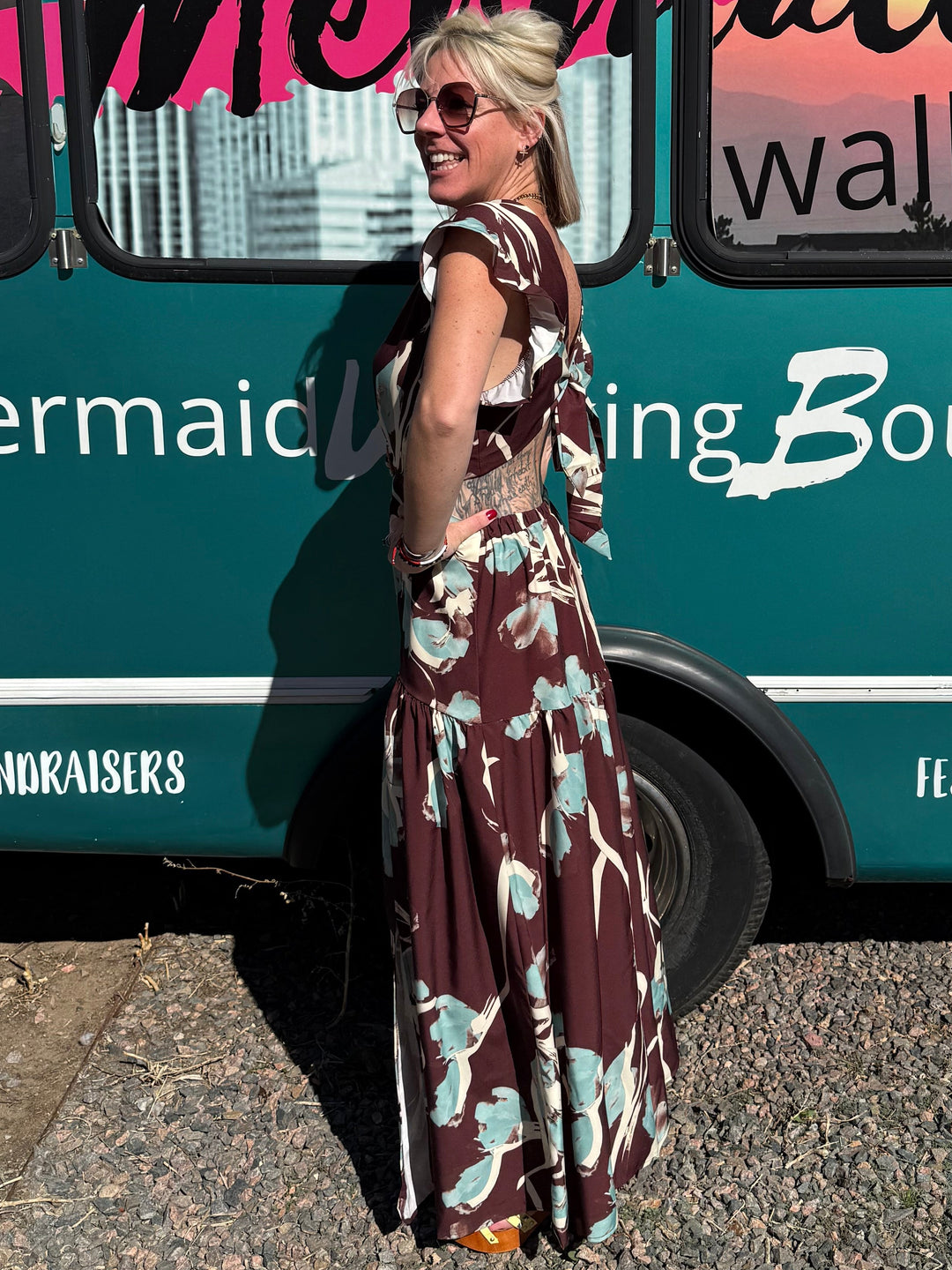 Fiera Floral Maxi Dress