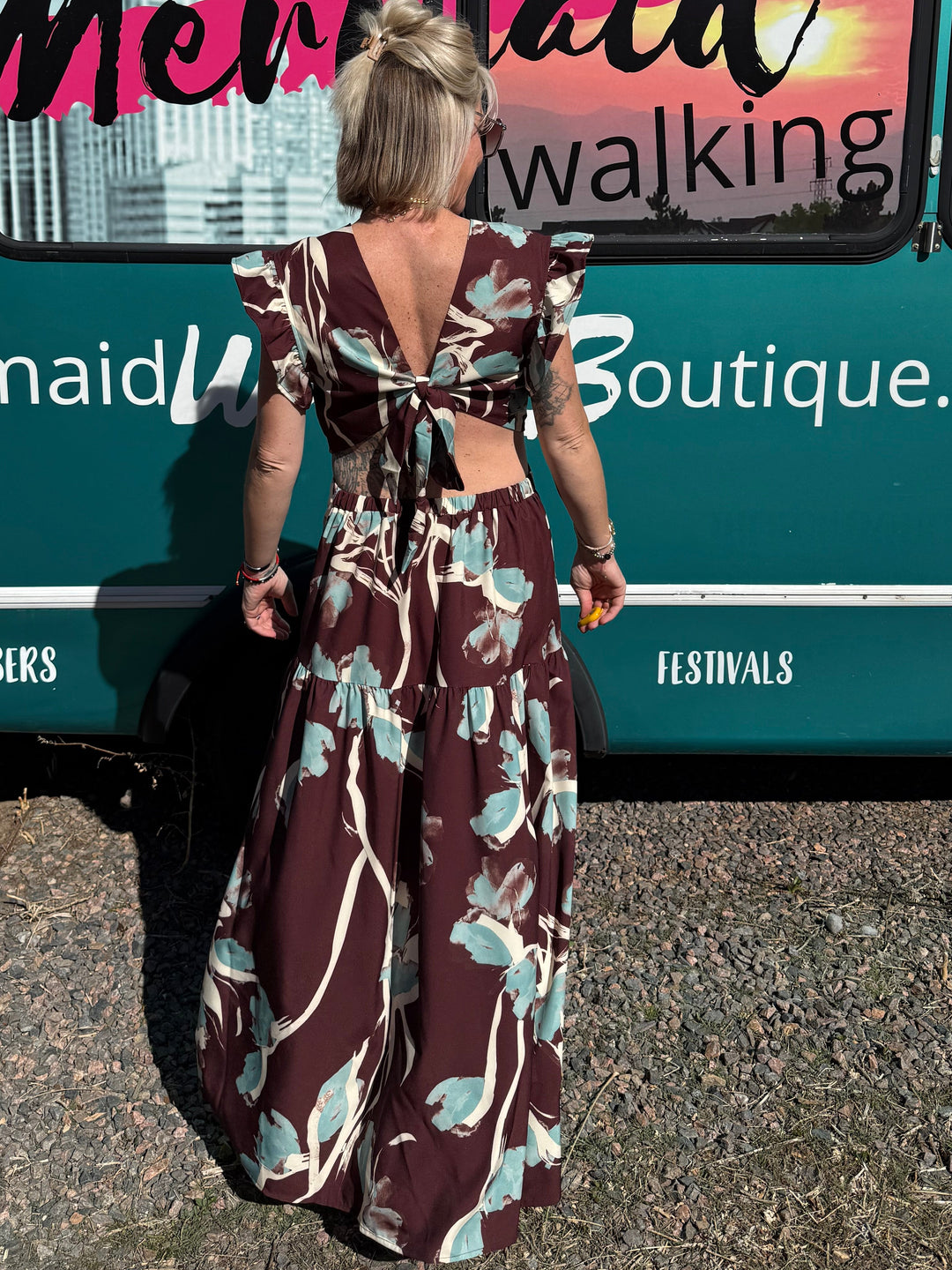 Fiera Floral Maxi Dress