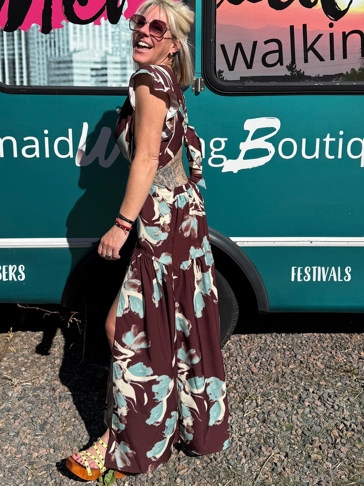 Fiera Floral Maxi Dress
