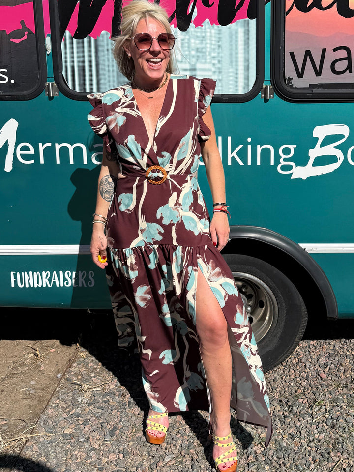 Fiera Floral Maxi Dress