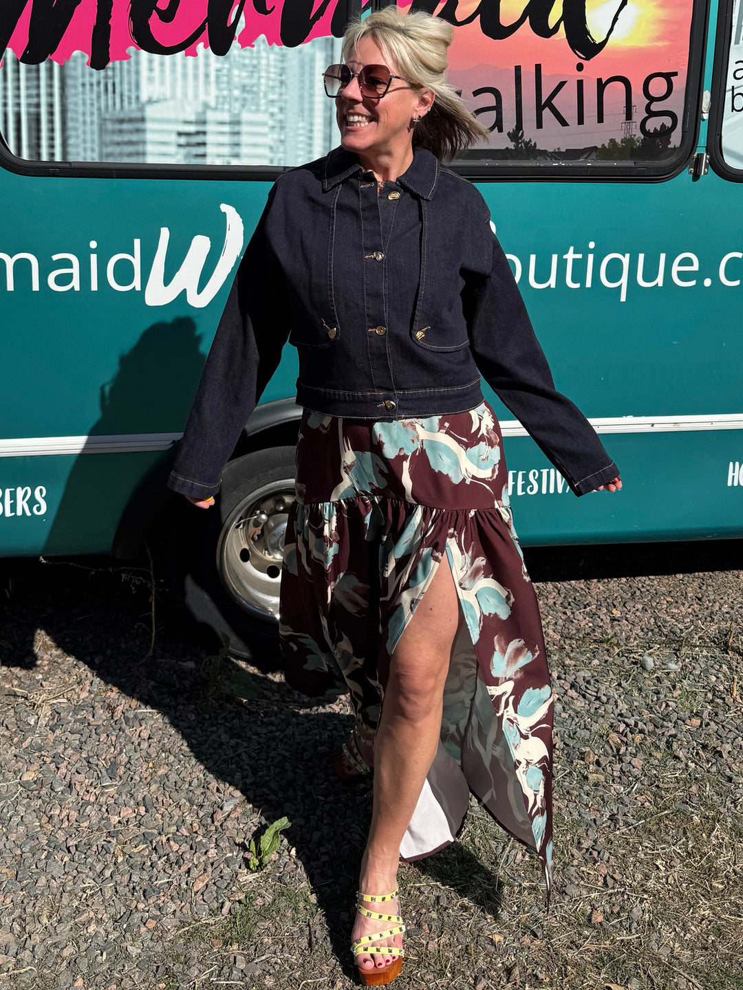 Fiera Floral Maxi Dress