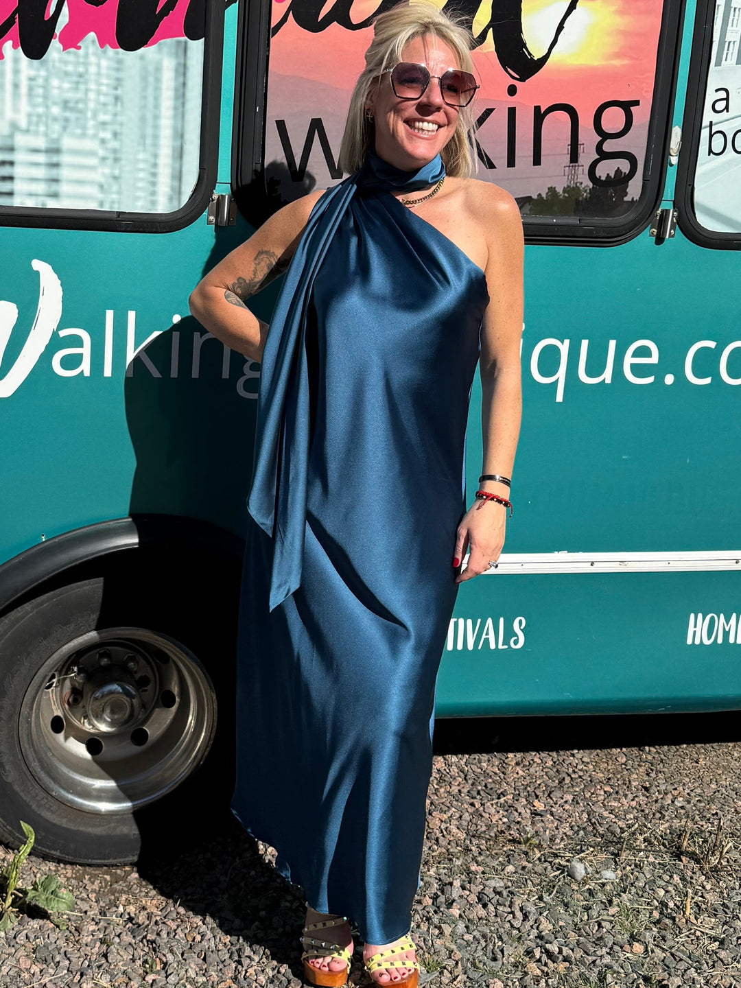 Skylar Scarf Dress