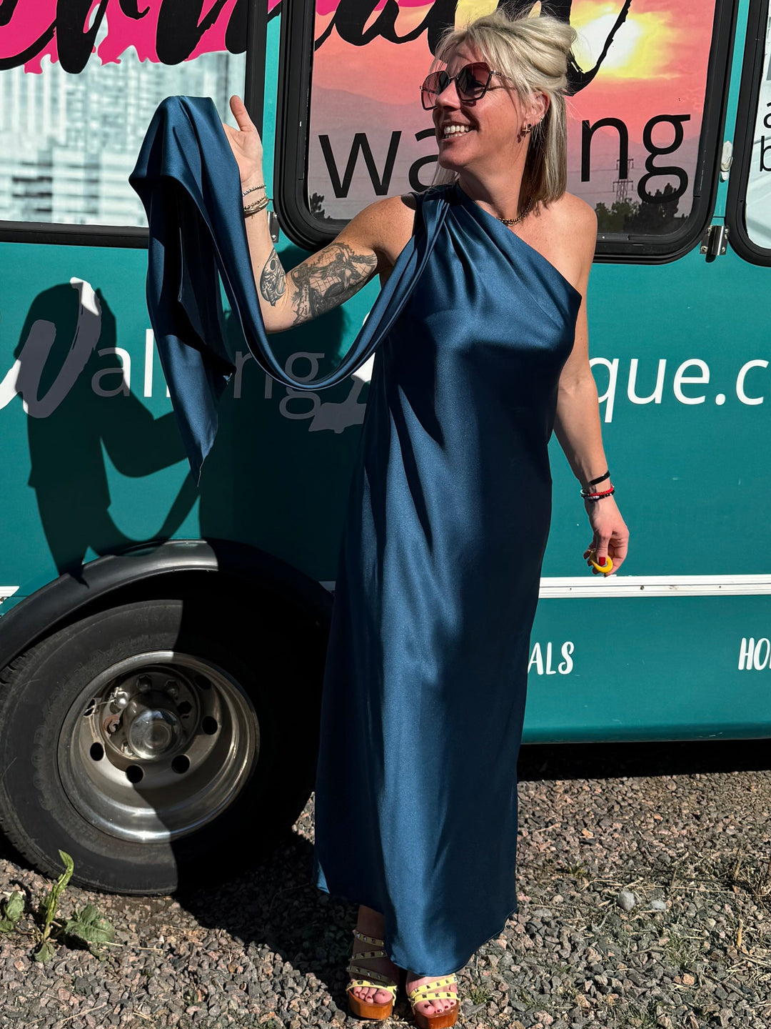 Skylar Scarf Dress