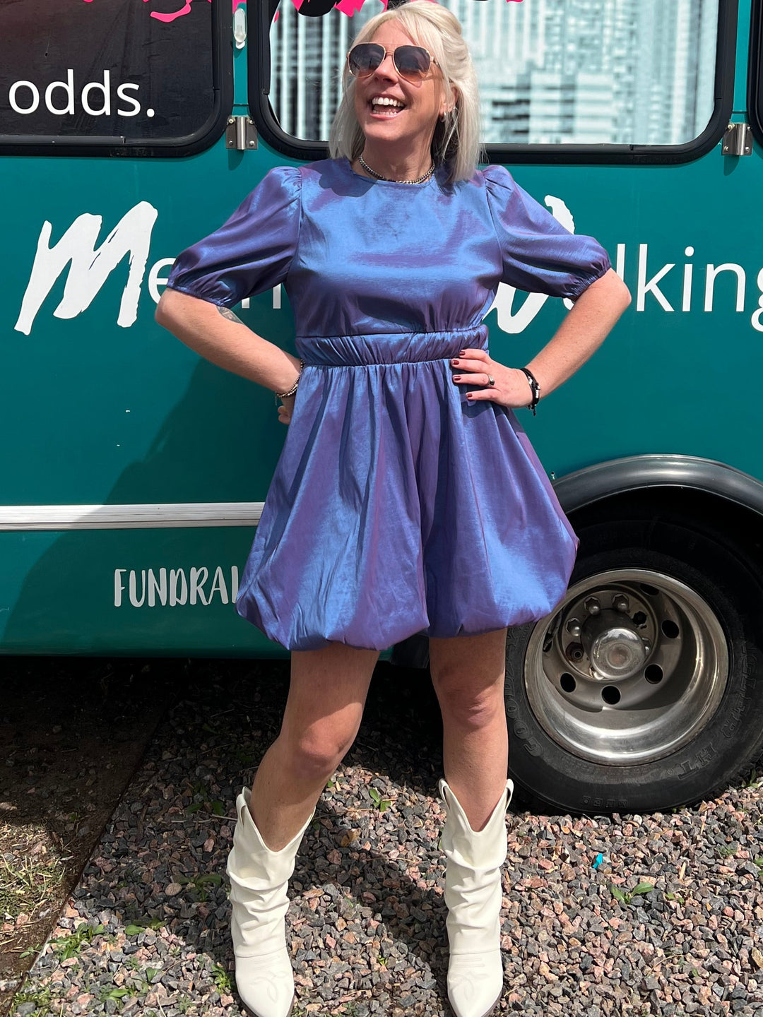 Irridescent Vision Dress
