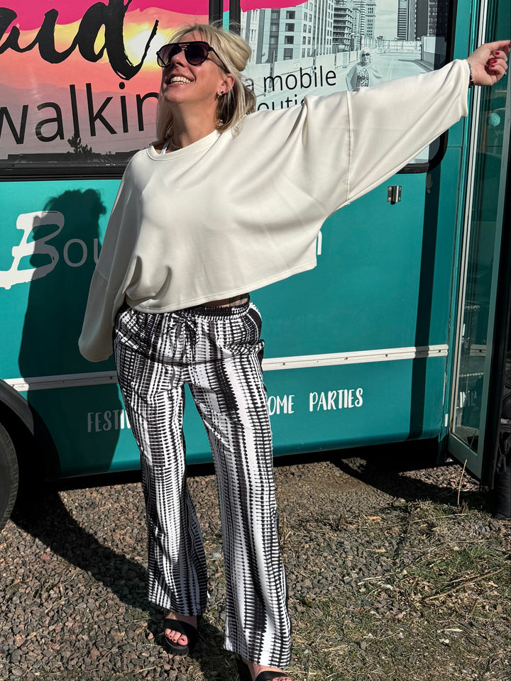 Parisa Dolman Top in Off White