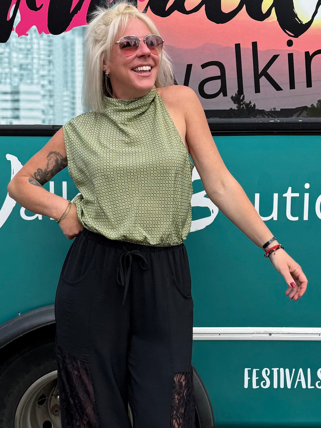Daphne Asymetrical Top