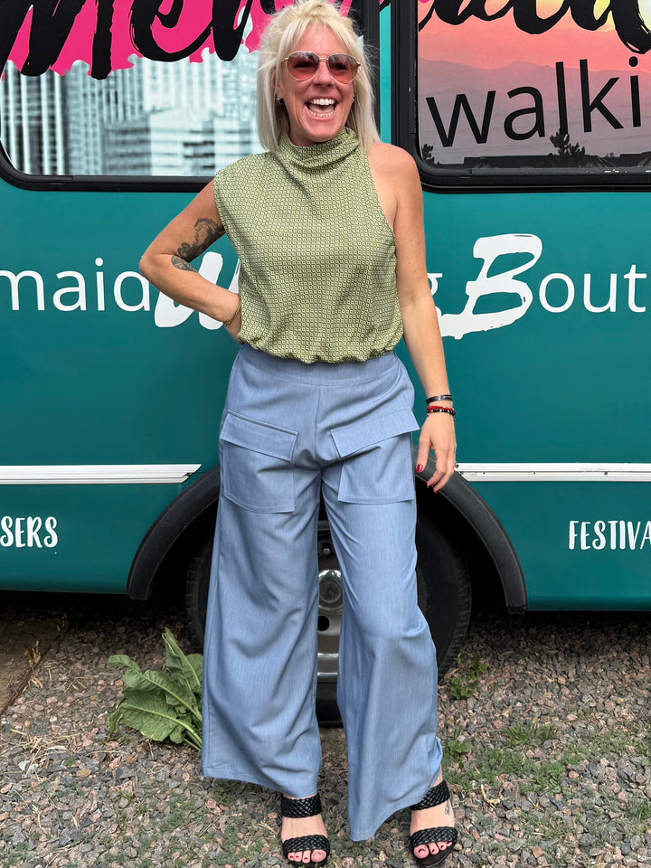 Marina Pants in Blue